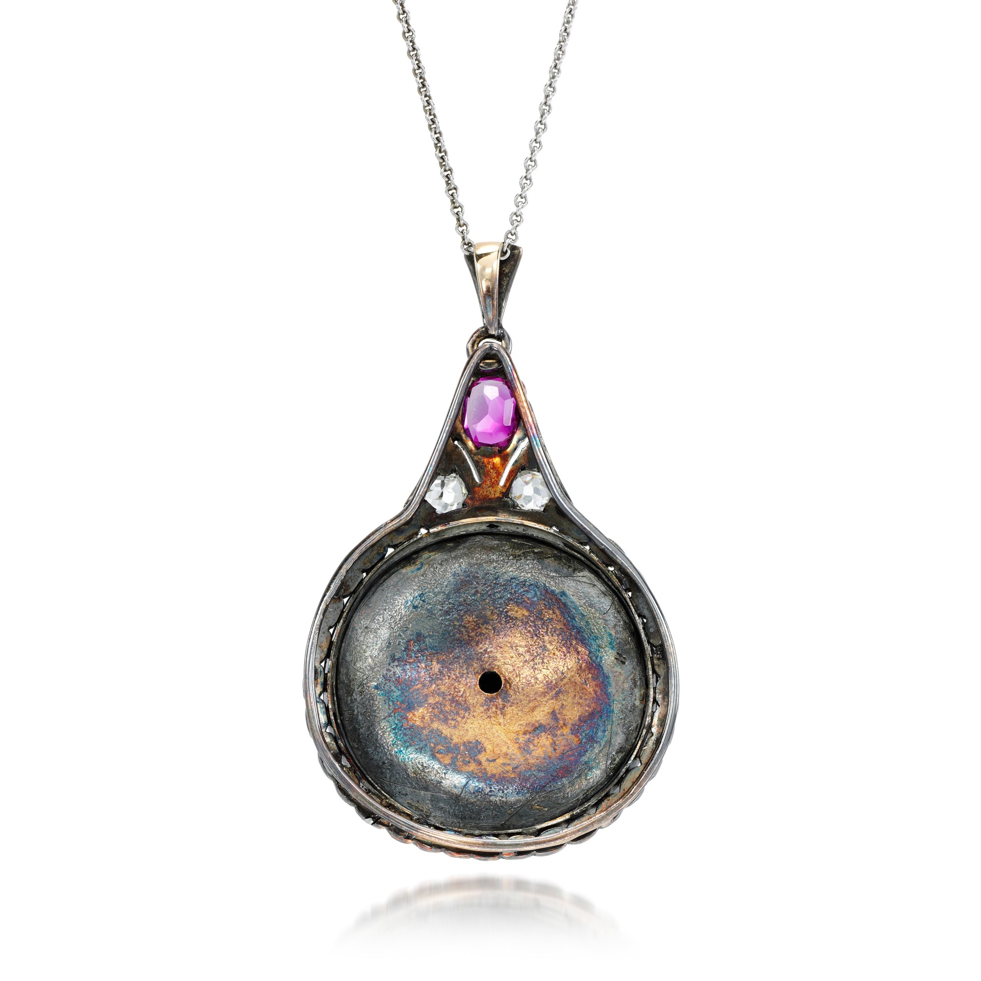 RUBY AND DIAMOND PENDANT NECKLACE | The Weekly Edit: Fine Jewels ...