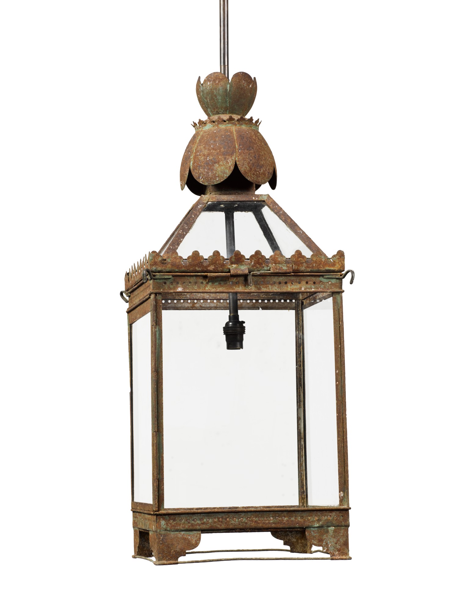 A BRASS LANTERN, INDIA, LAST QUARTER 19TH CENTURY The Pimlico Road