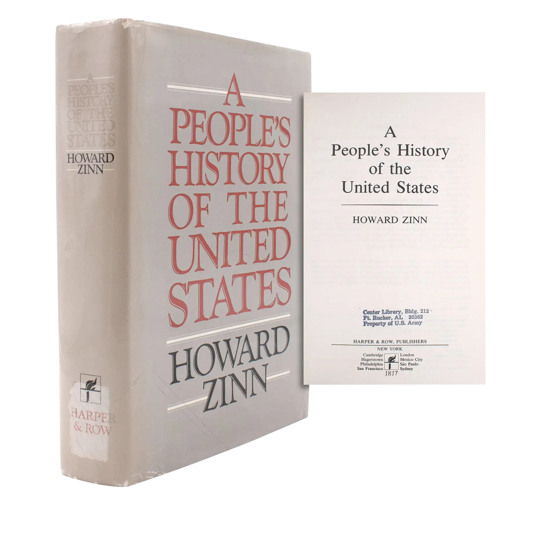 Howard Zinn Vintage A People's History Of The United States First