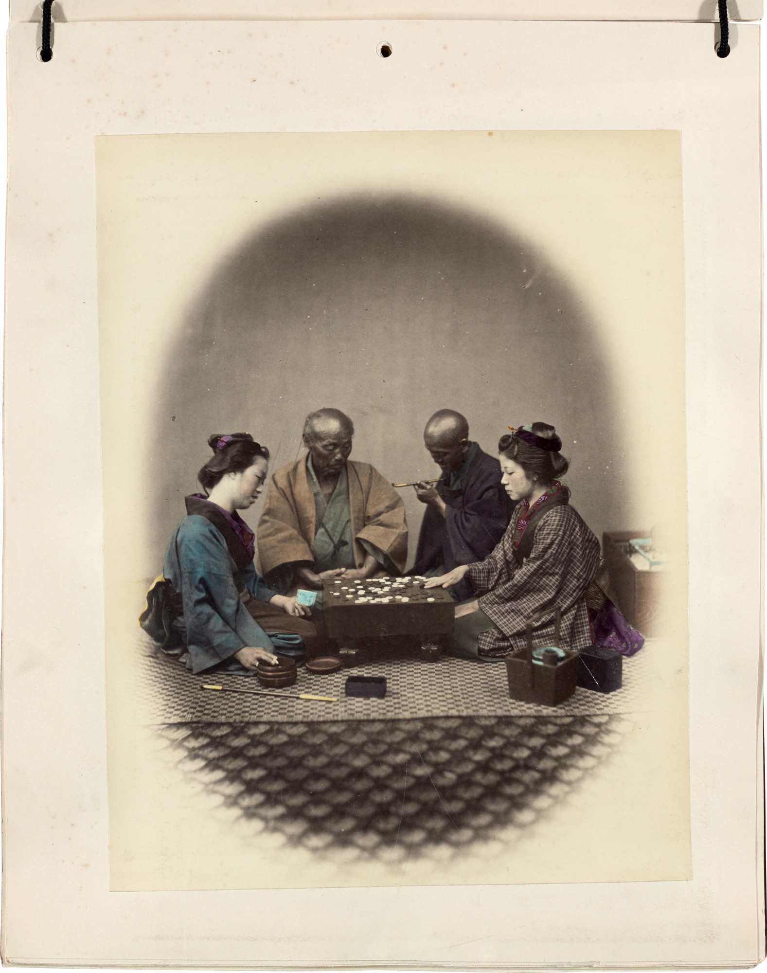 Japan Felice Beato Album Of 26 Photographs Of Japanese Portraits 