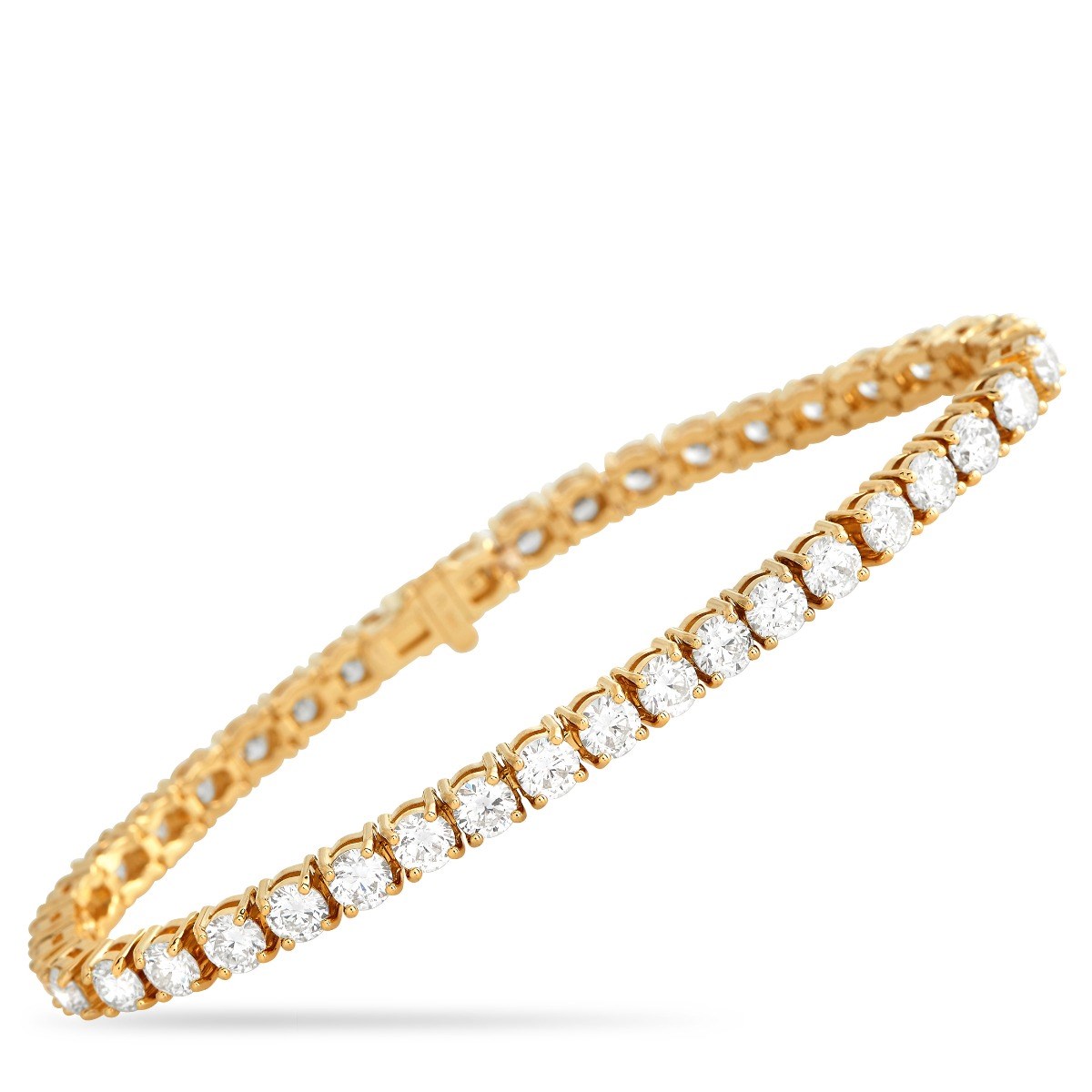 Gold And Diamond Tennis Bracelet Available For Immediate Sale At Sotheby’s