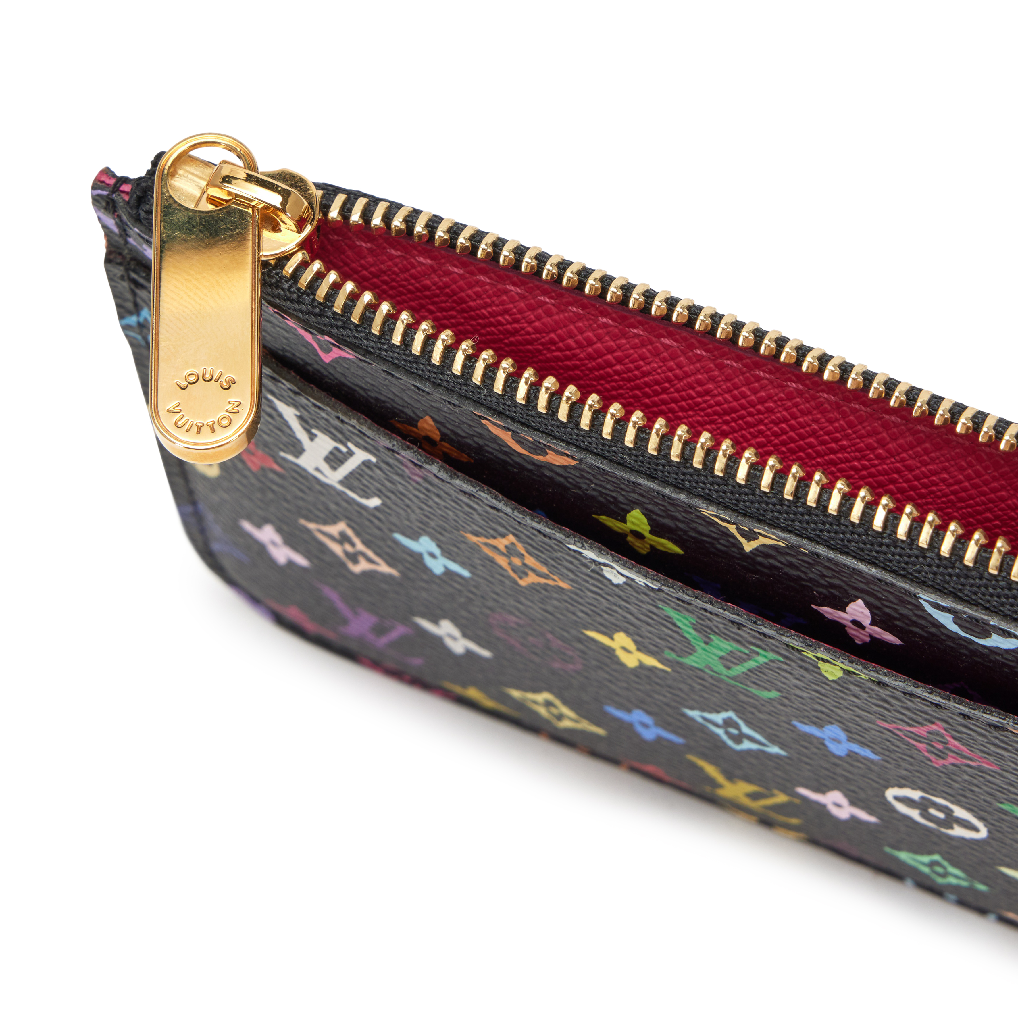 Louis Vuitton Pochette Cles キーポーチ Louis Vuitton x Takashi Murakami Multicolour Pochette Cles
