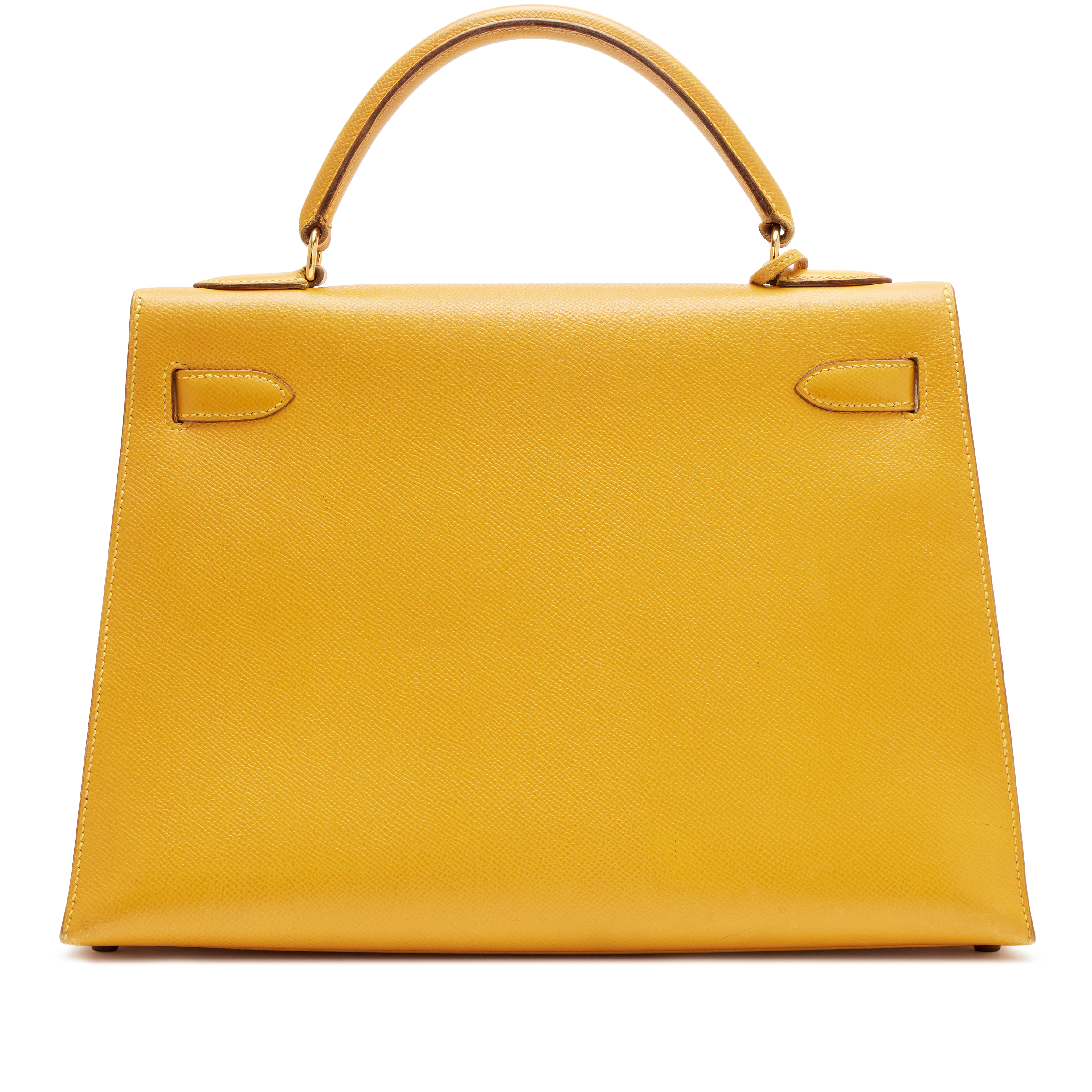 Hermès Vintage Vintage Juane Amber Courchevel Sellier Kelly 32