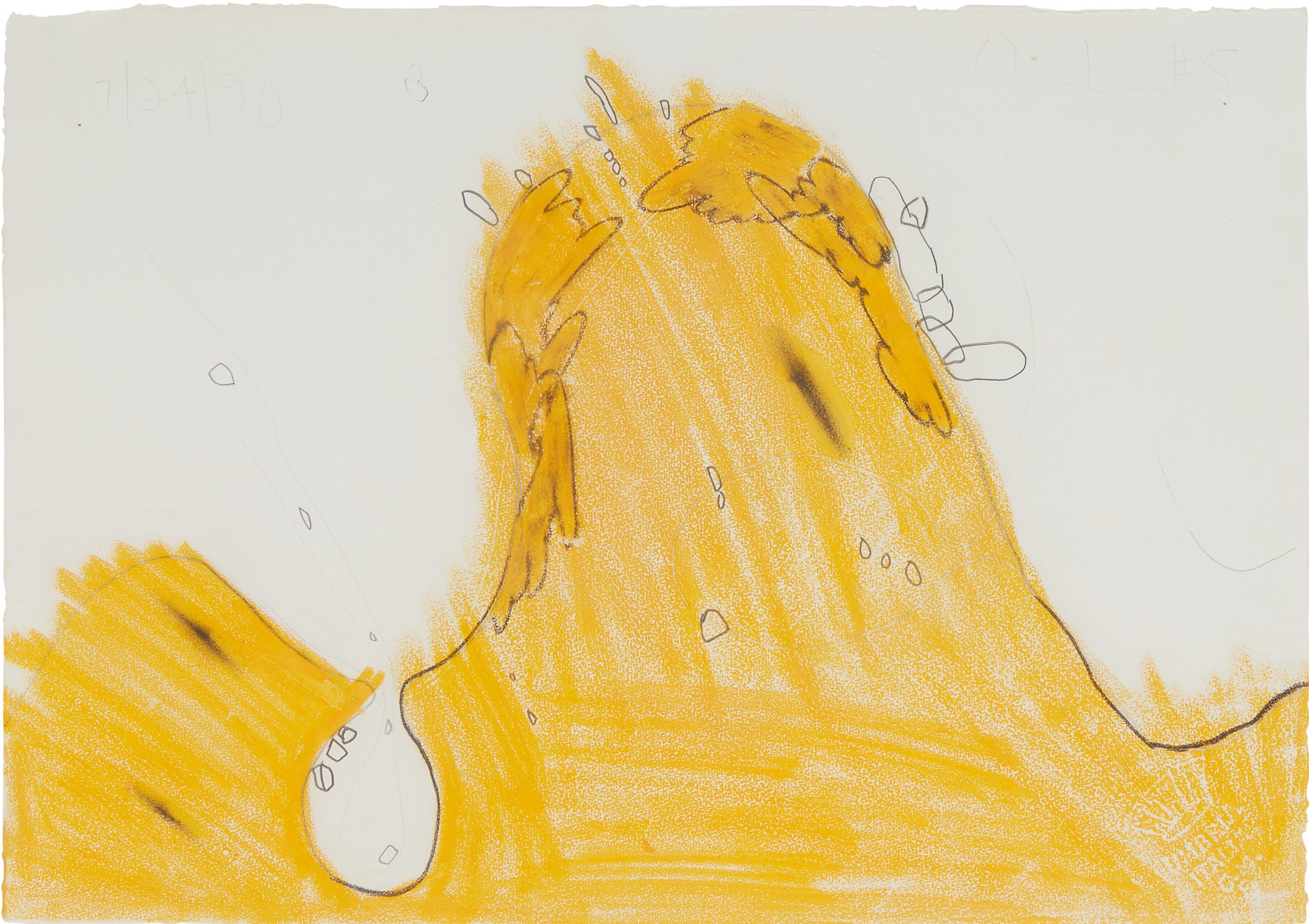 CAROLL DUNHAM I. 4 FROM 9 YELLOW DRAWINGS II. 5 FROM 9 YELLOW