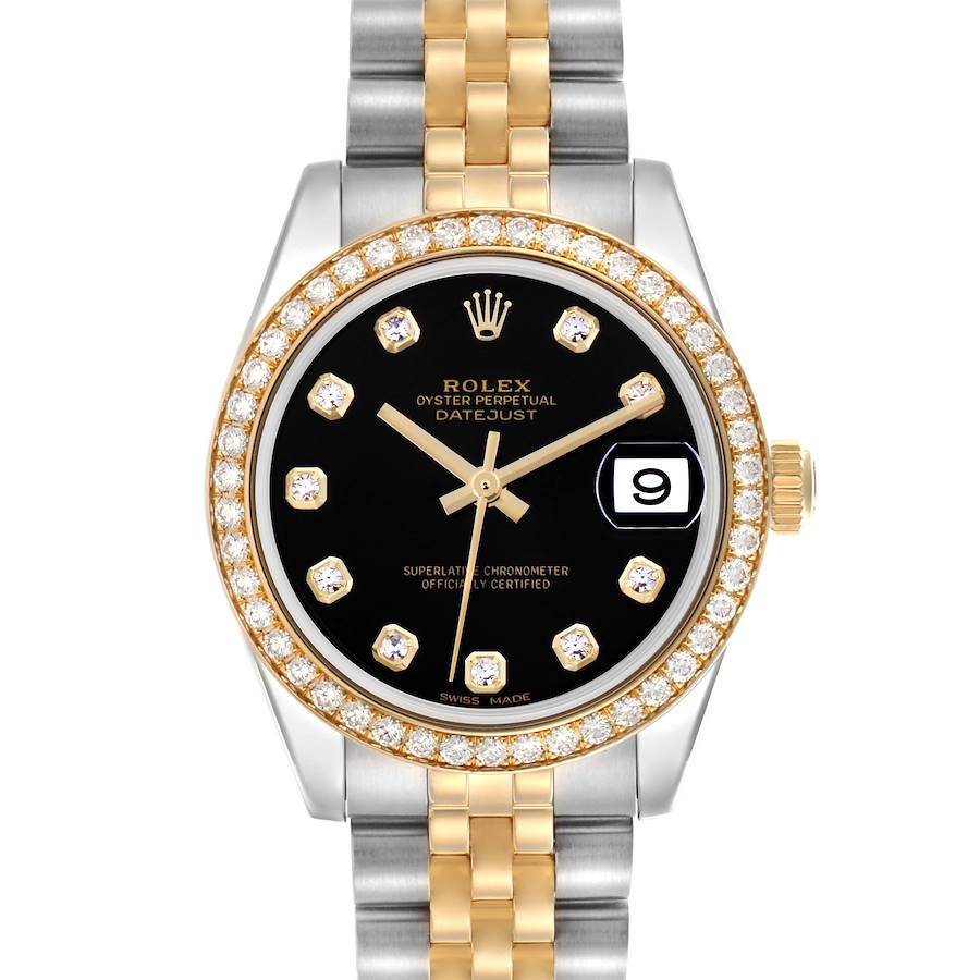 Rolex Datejust (Reference 178383). A 31mm Yellow Gold Stainless