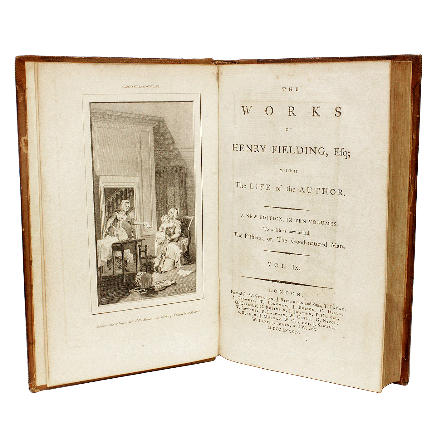 Henry Fielding Antique The Works Of Henry Fielding, With The Life