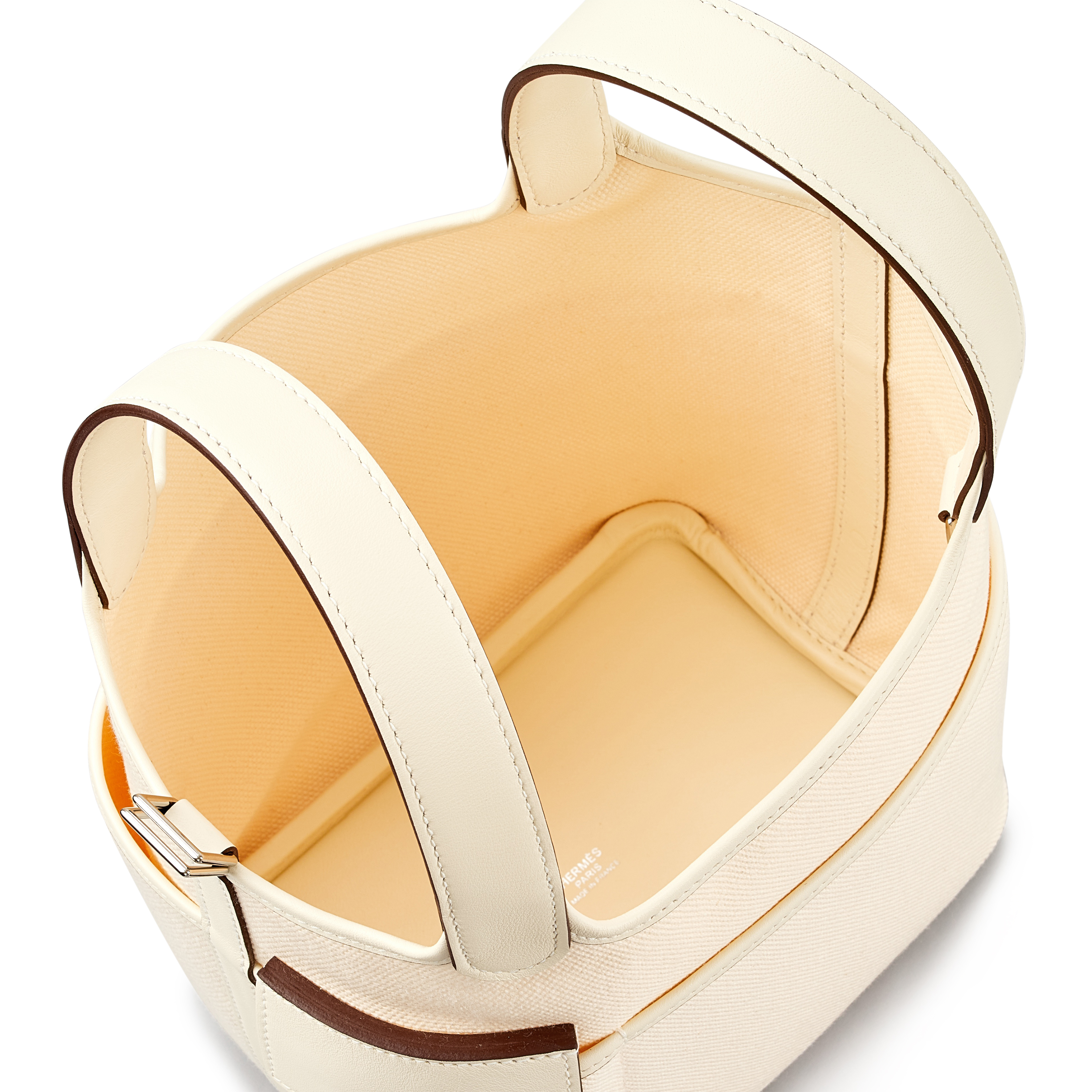 Hermès Nata Swift And Toile Goeland Cargo Picotin Lock 18