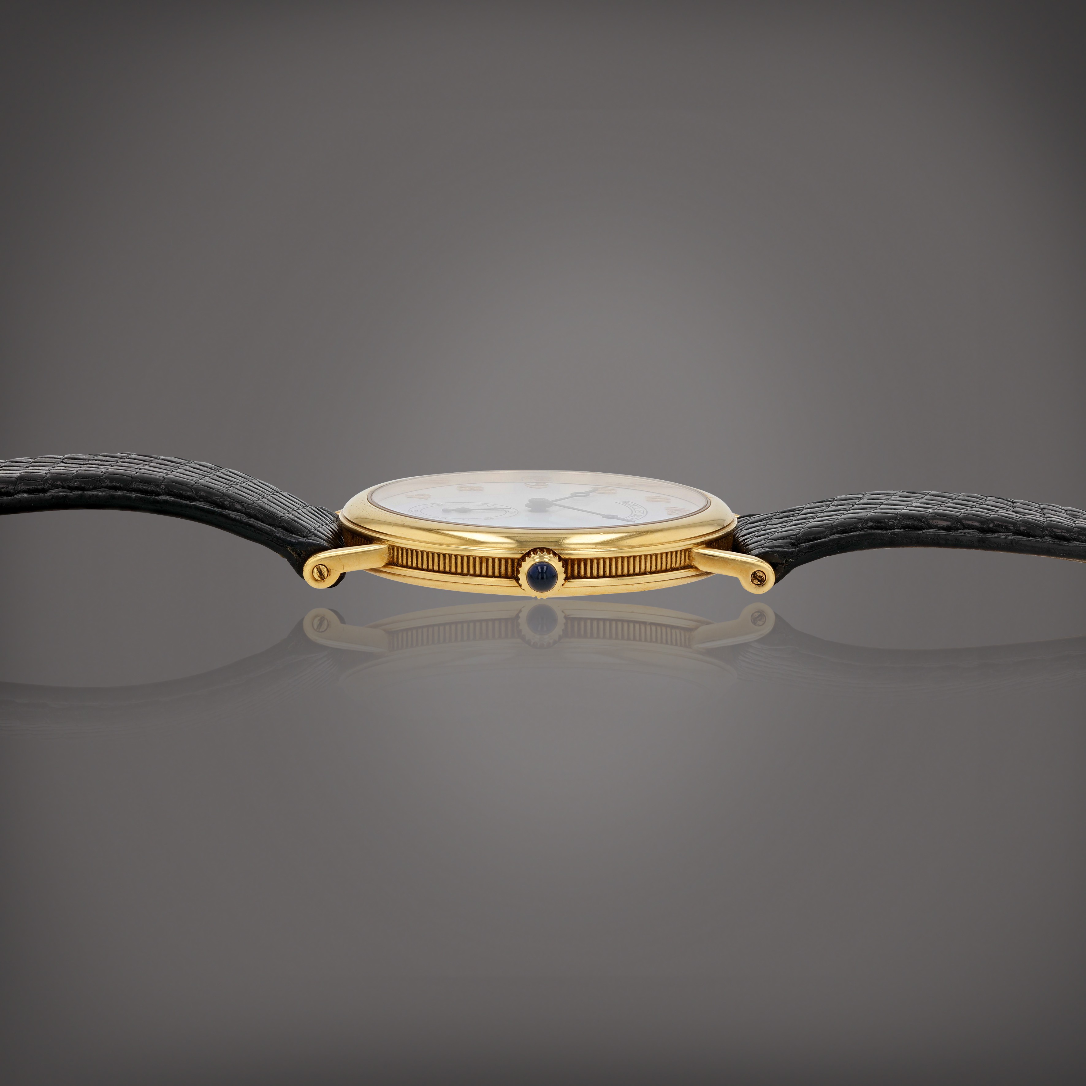 Bracelet Montre Cuir Jaune Anne Geddes 16mm - Neuf Avec 2 Pompes