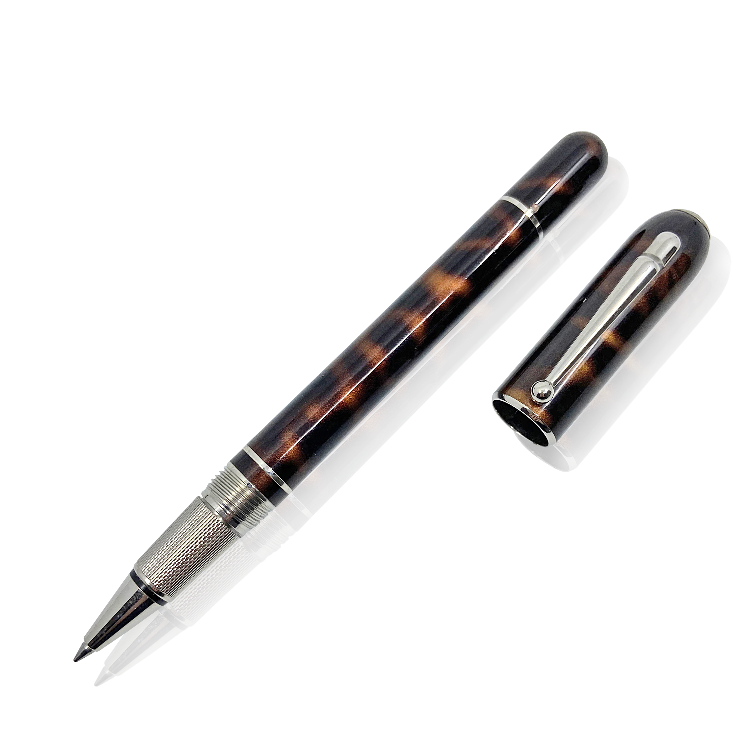 ALFRED DUNHILL Sidecar Tortoiseshell Resin Rollerball Pen