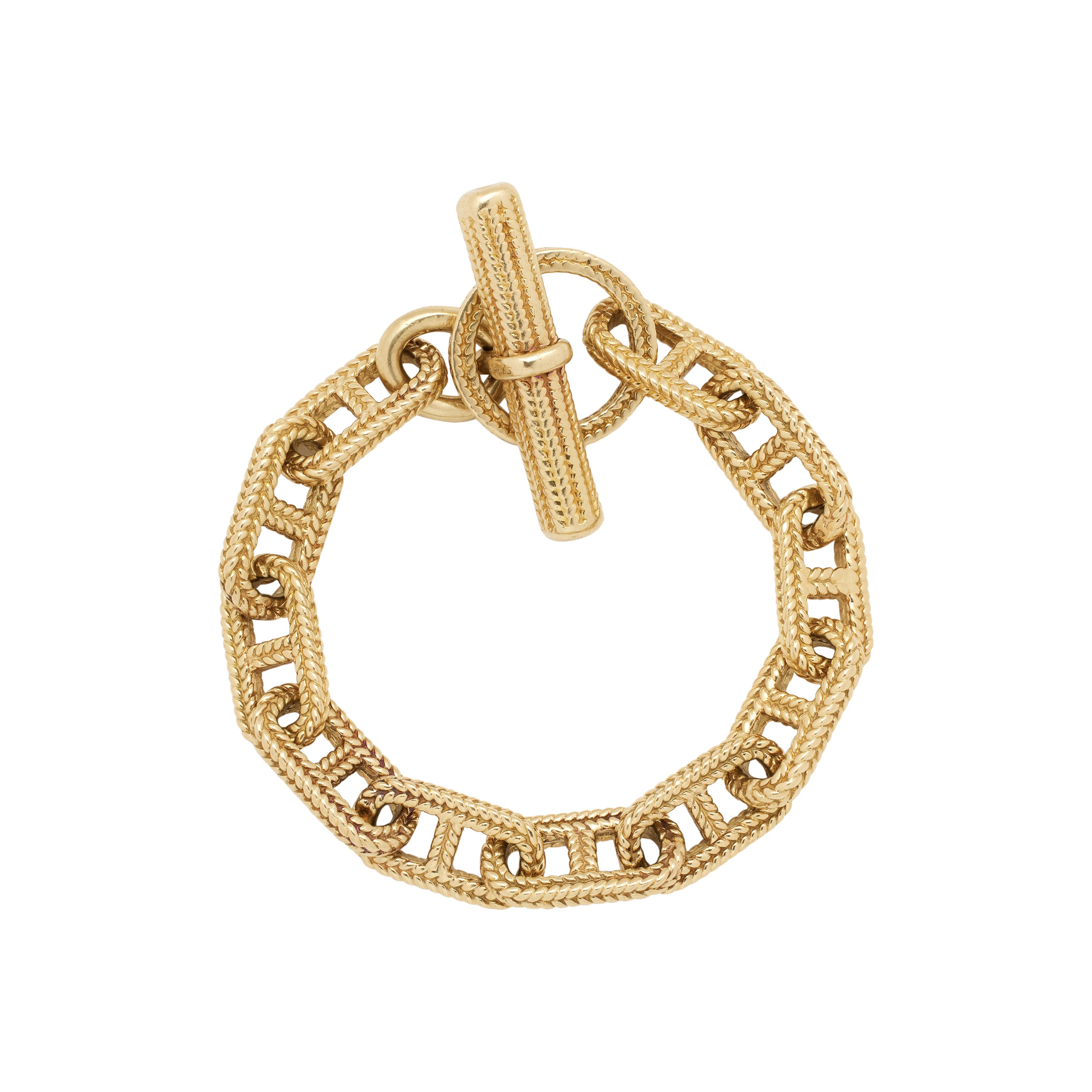 pasta　Hermès vintage Chaine d'ancre Order Vintage Hermes Chaine D'Ancre Sterling Silver Large