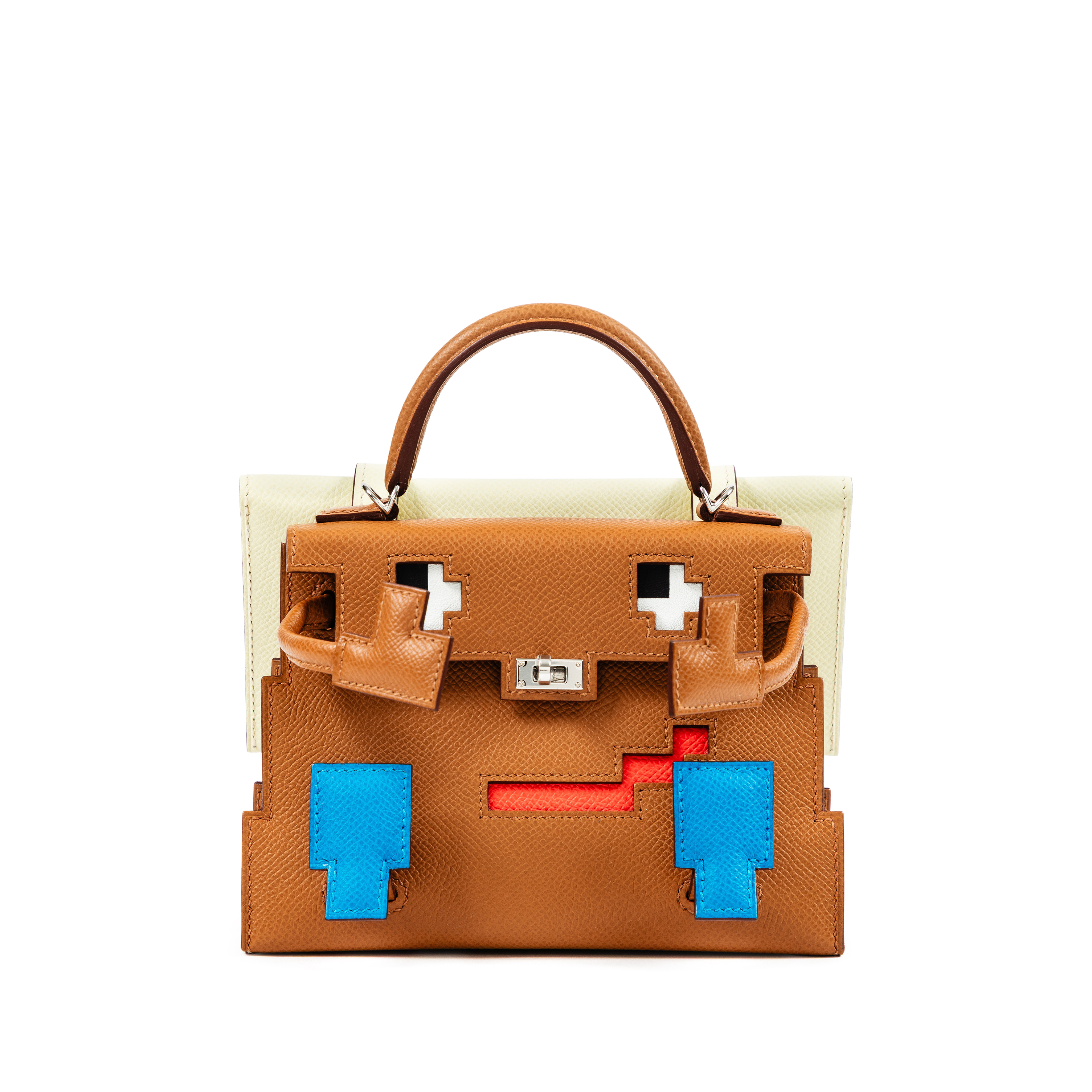 Hermès Limited Edition Hermès Gold, Bleu Zanzibar, Rose Texas And