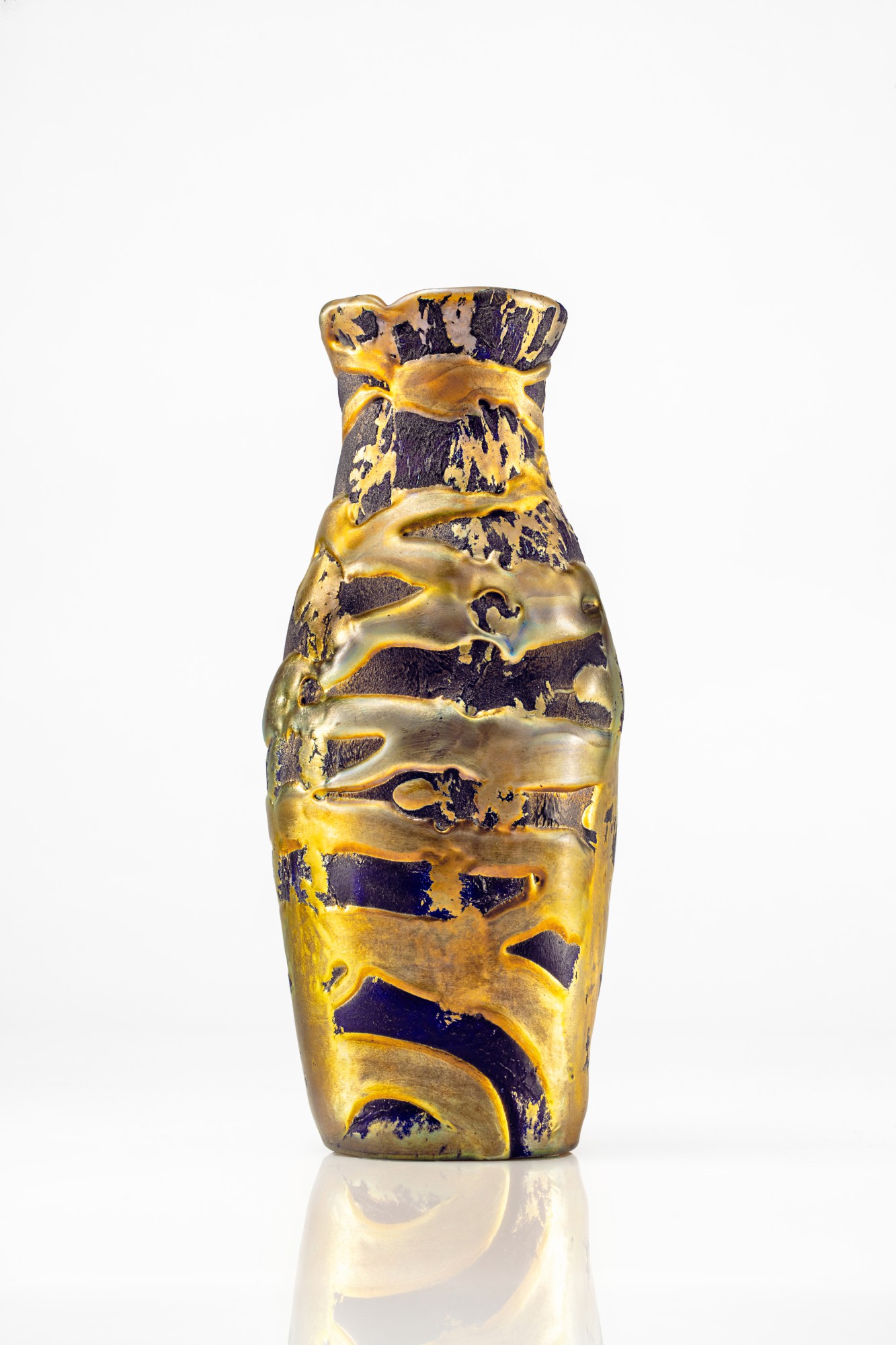 "Lava" Vase Dreaming in Glass Masterworks by Tiffany Studios 2021