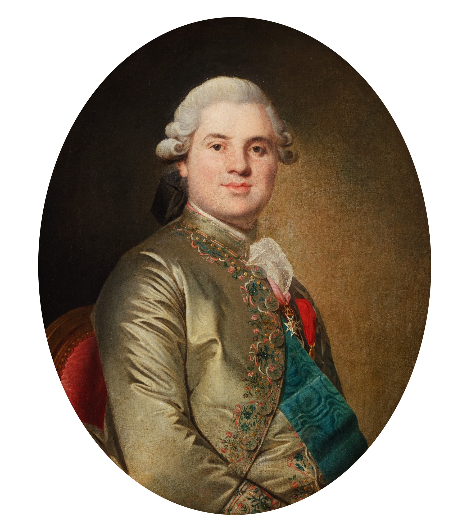 Studio of Joseph Siffred Duplessis, Portrait of the Count of Provence