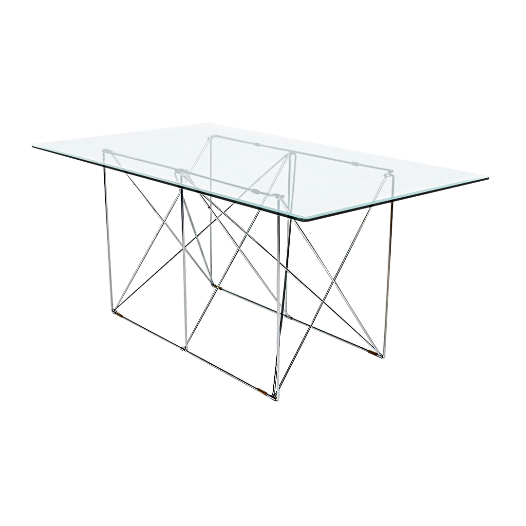 Max Sauze Vintage Dining Table With Foldable Base Available For