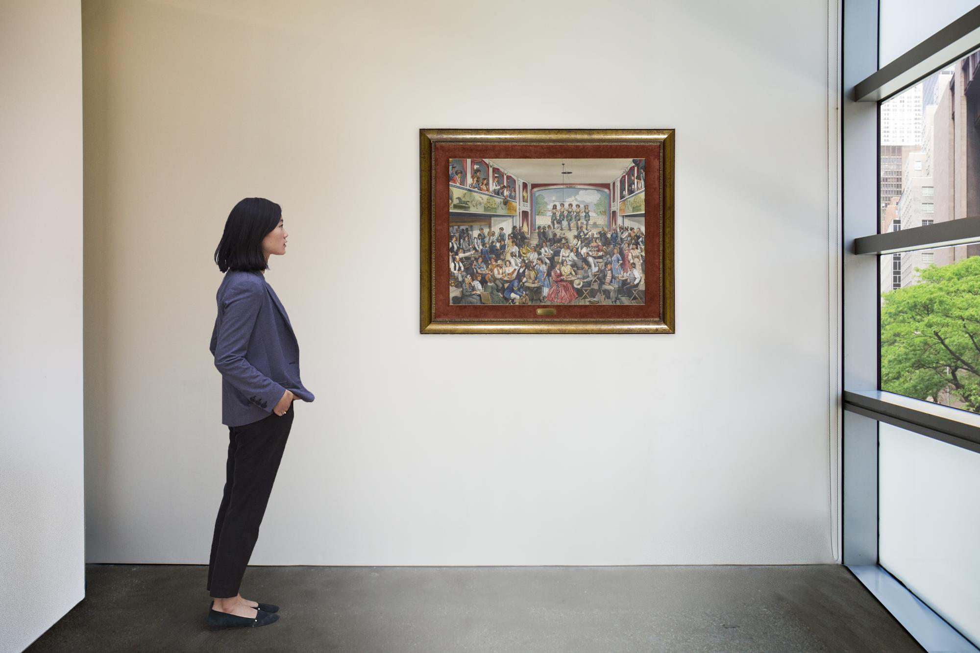 RICHARD AXTELL SHOWTIME AT THE BIRD CAGE, TOMBSTONE, ARIZONA