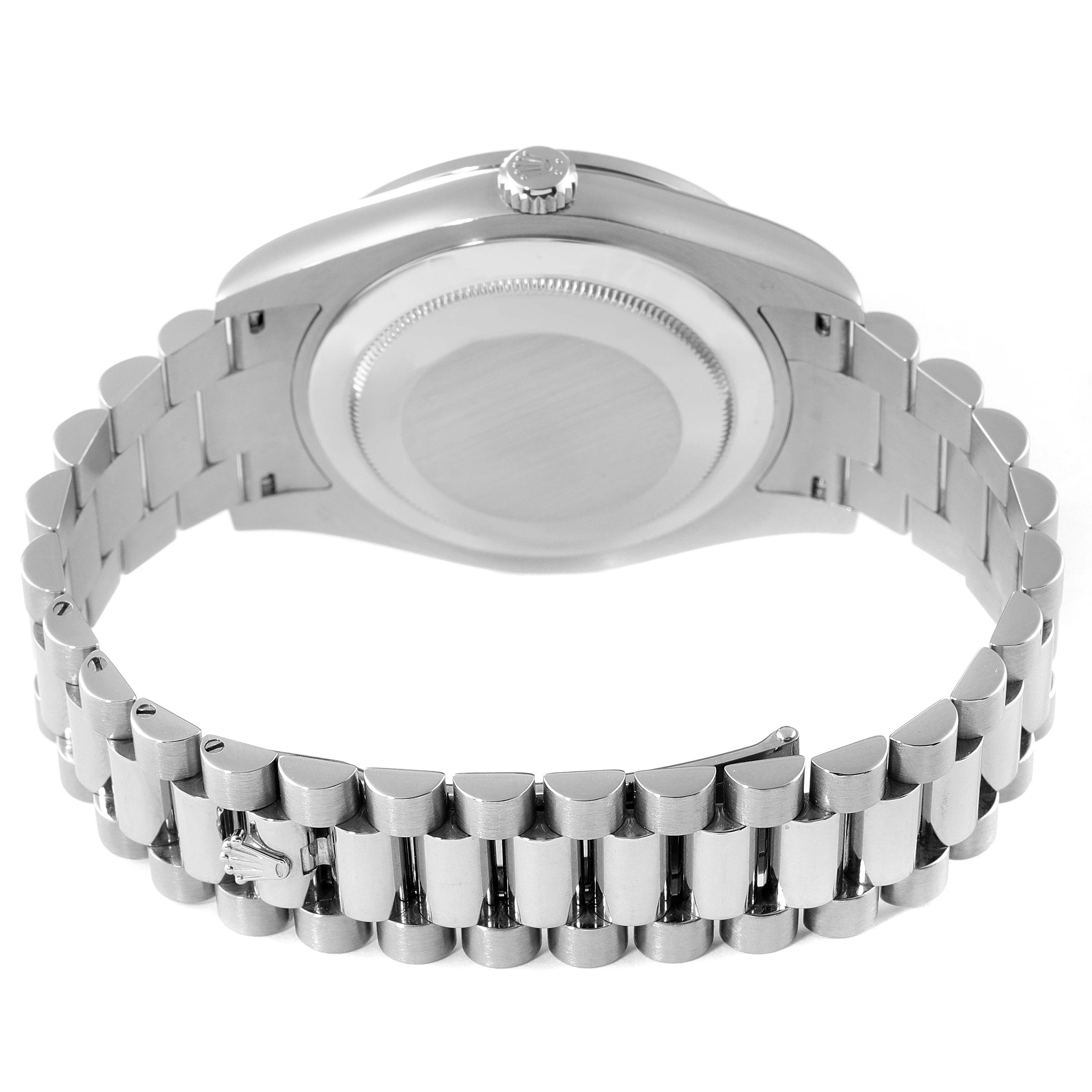 Rolex Rolex Day-Date II (Reference 218349). A White Gold