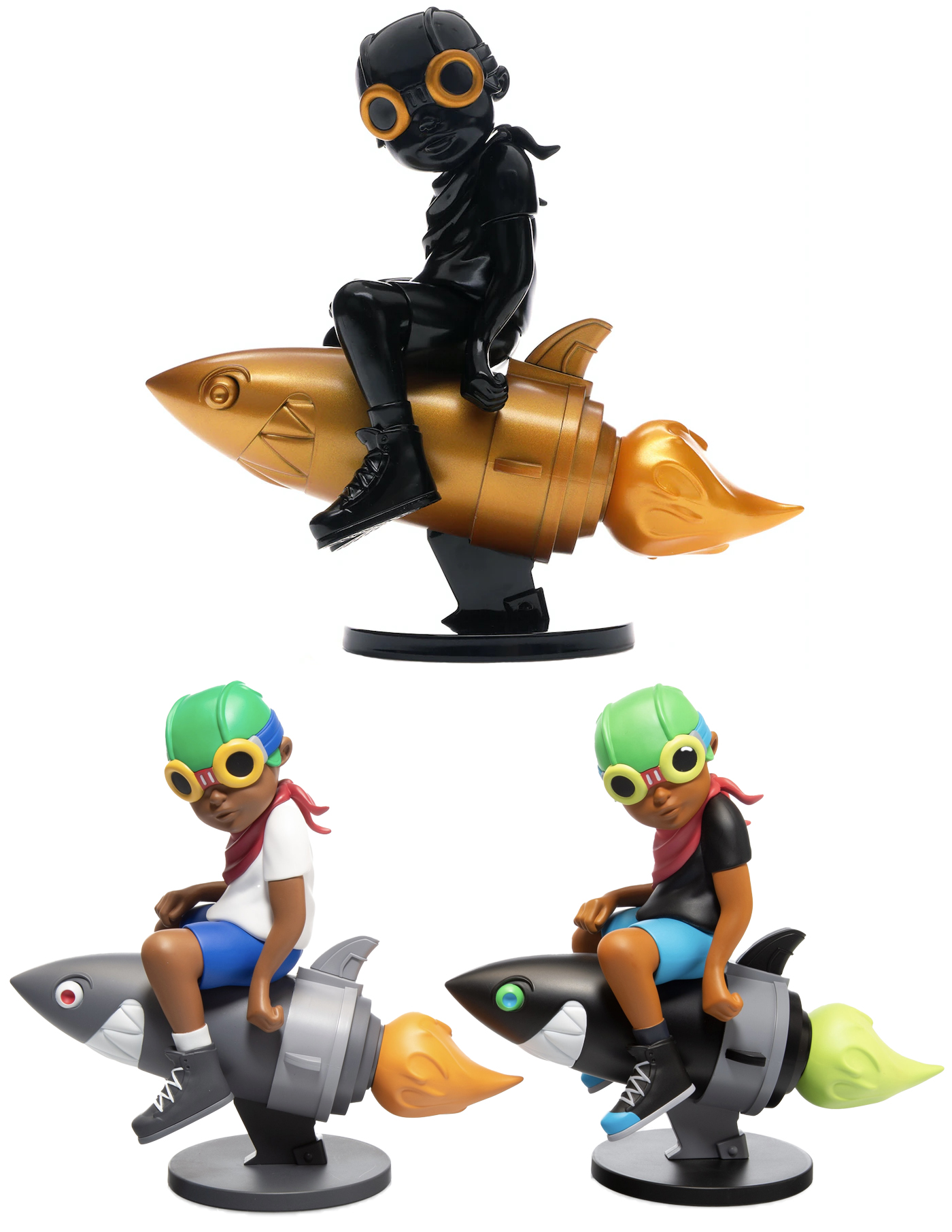 Hebru Brantley Flyboy Art Toys Available For Immediate Sale At