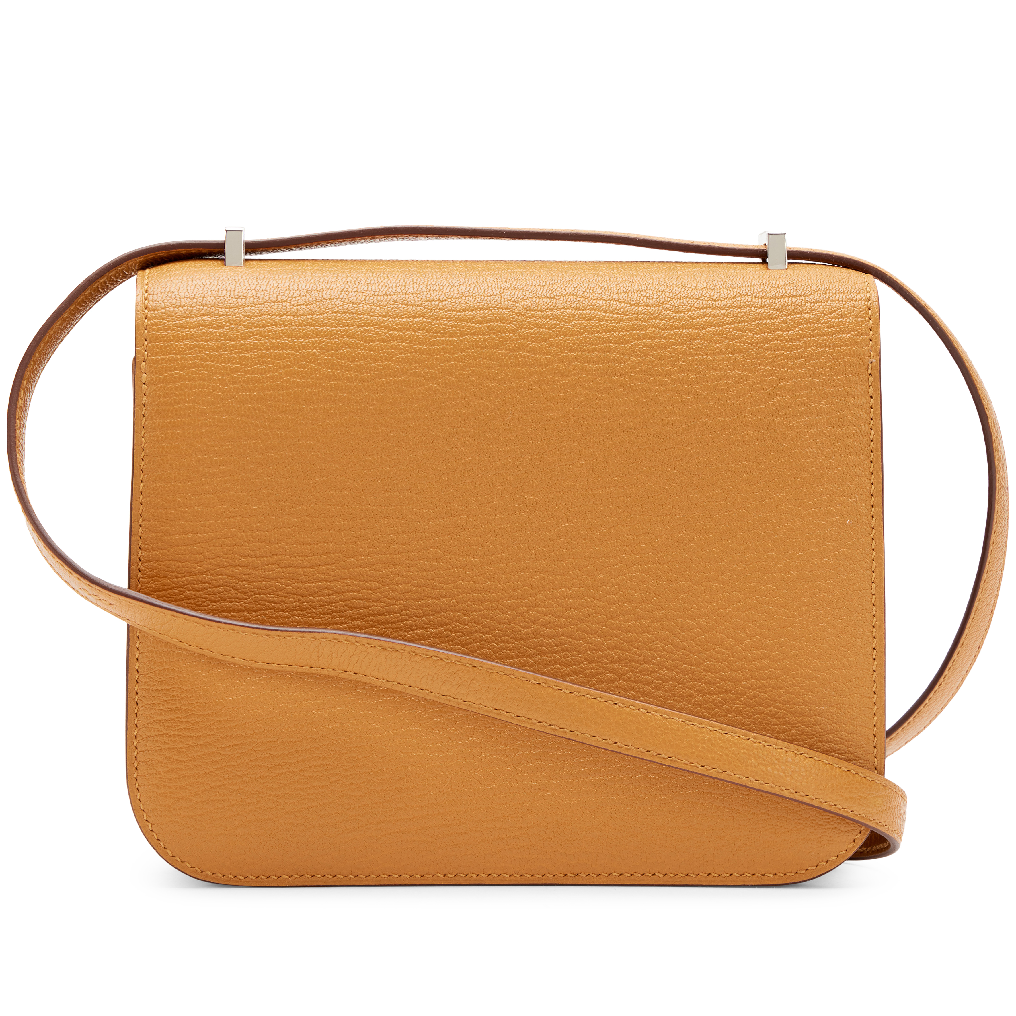 Hermès Sesame Chèvre Mysore Mini Constance 18 Palladium Hardware