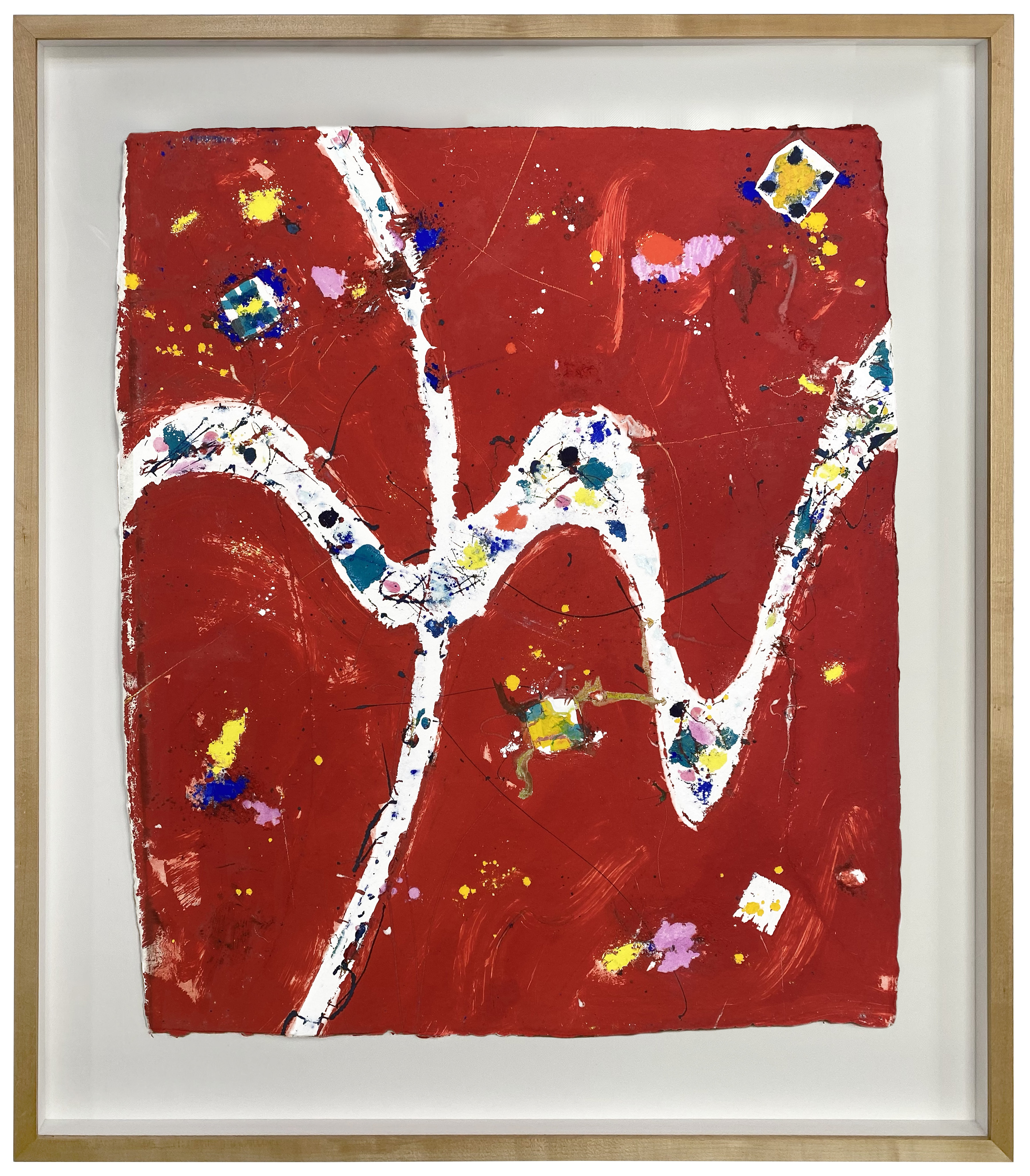 Sam Francis Untitled (SFM 81-96) Available For Immediate Sale At