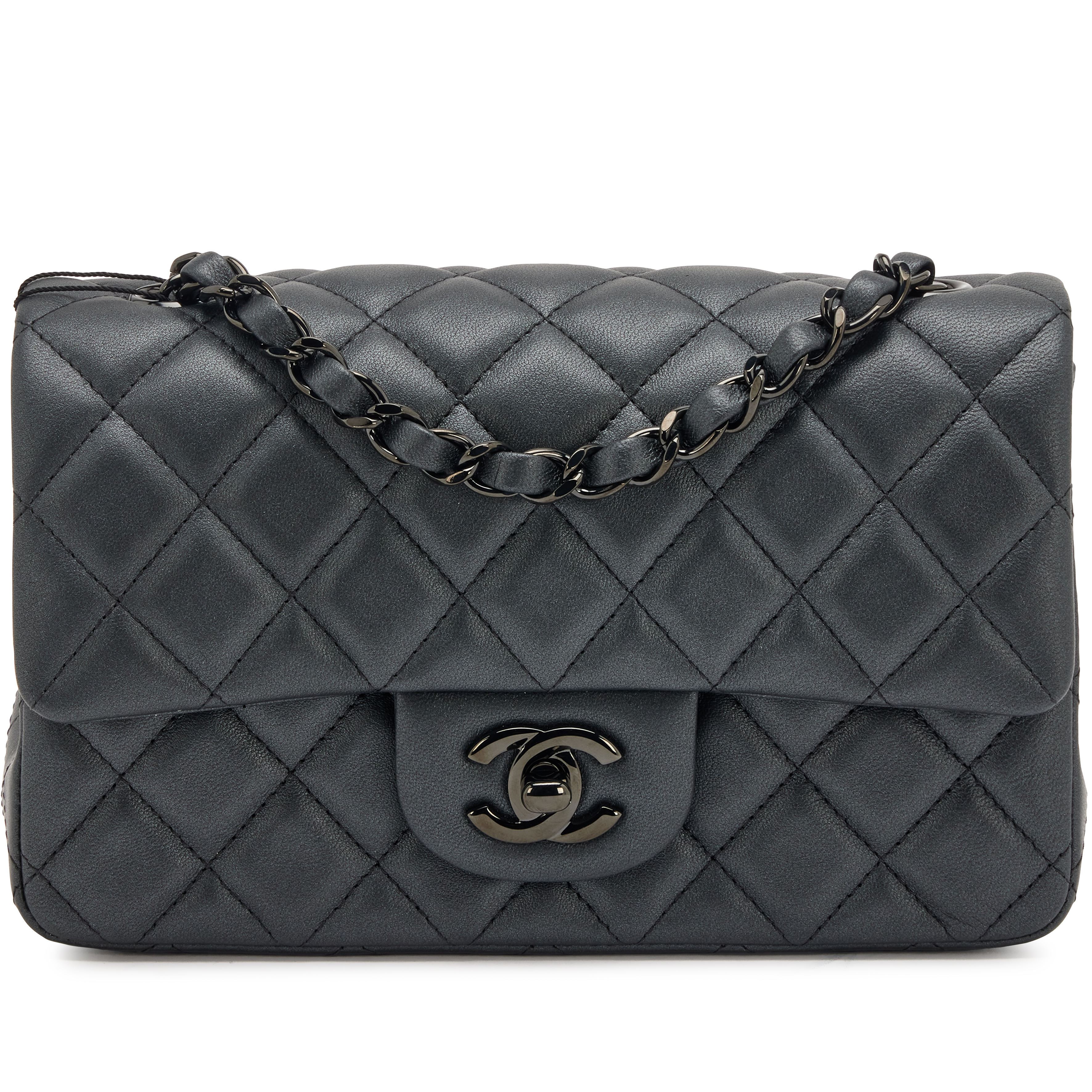【大人気♪】CHANEL So Black クラシック ミニ バックパック クラシック ミニ バックパック - ラムスキン、ブラック