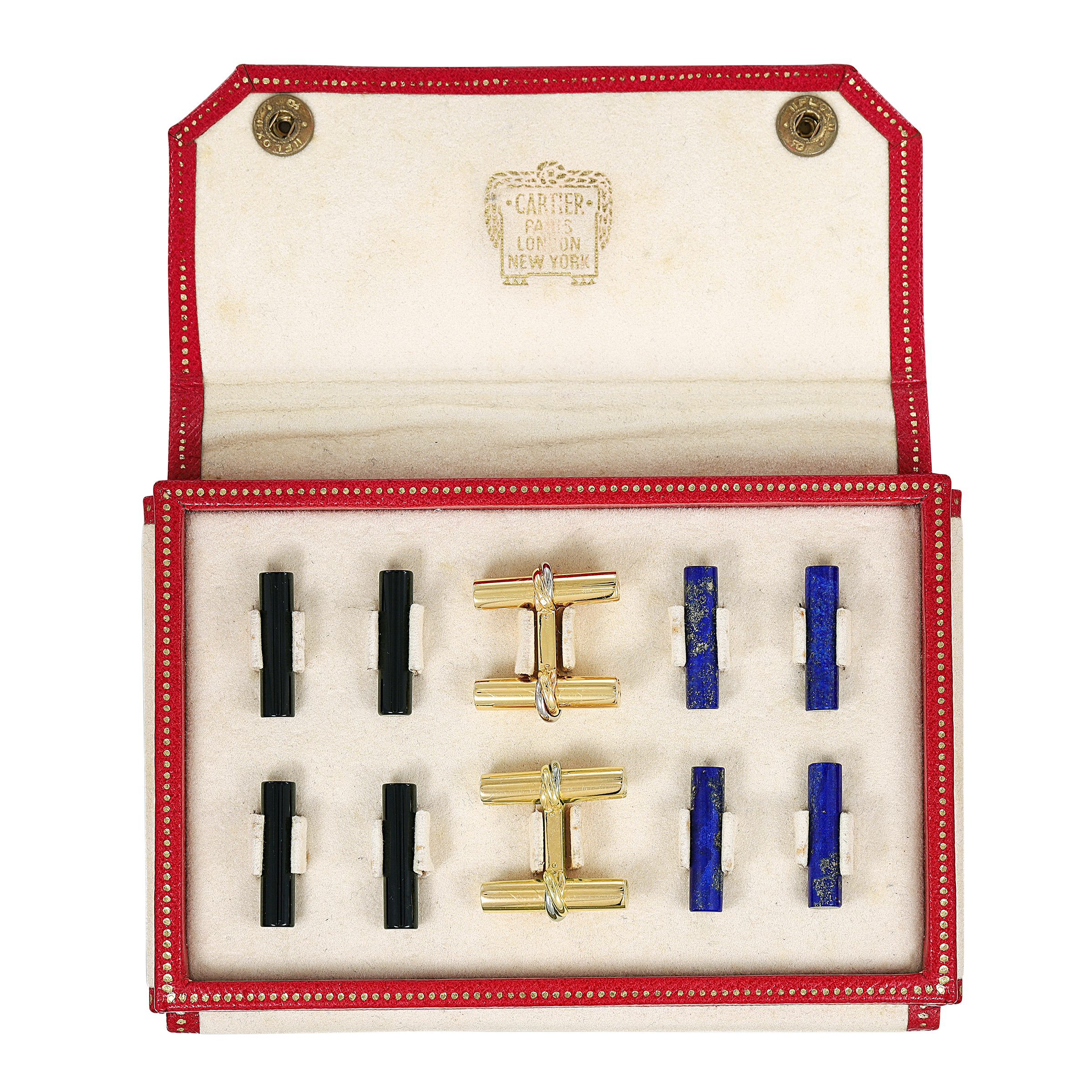 Cartier 076 Cartier Watch Movement Cufflinks Second Hand Mens