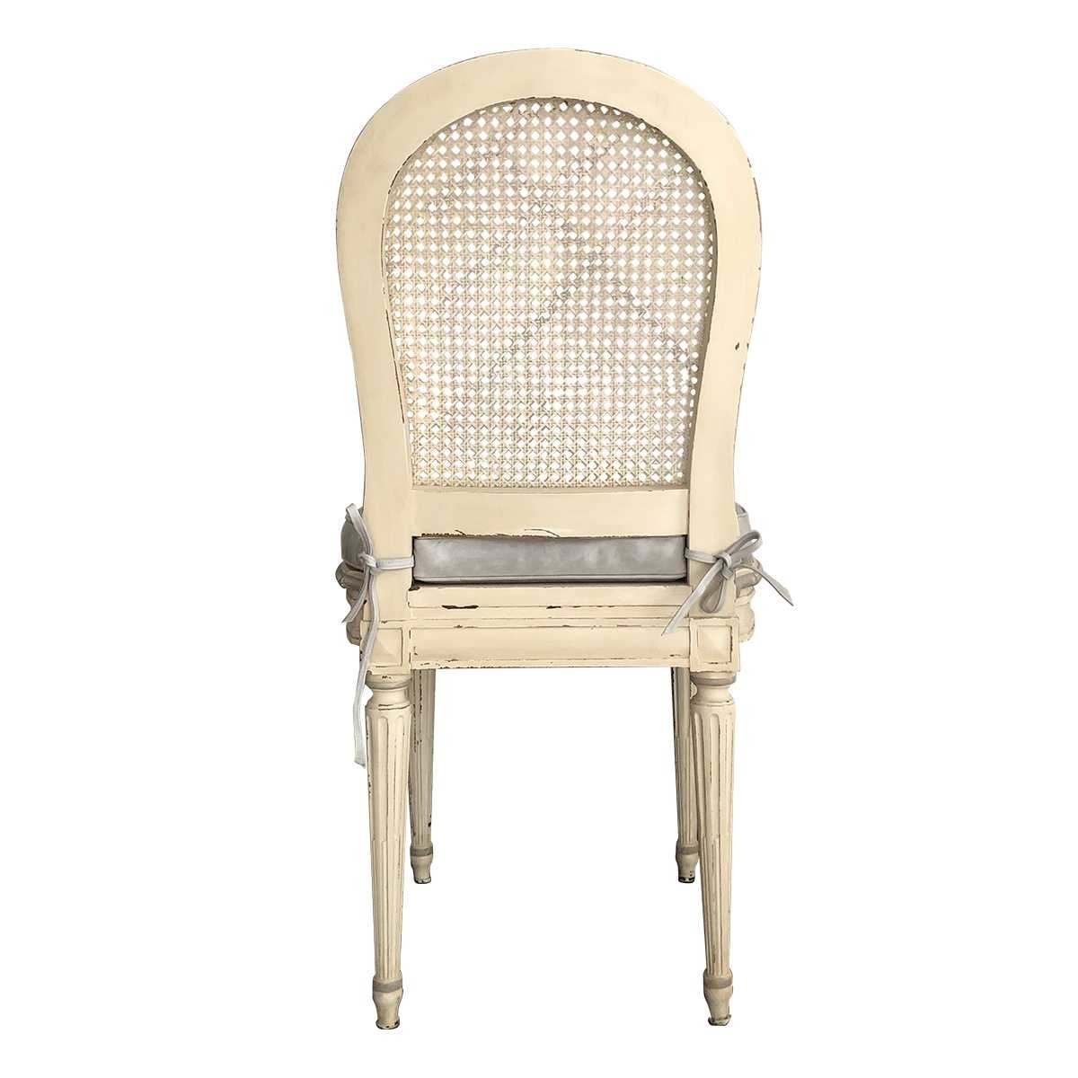 old maison chair ① maison-jansen-painted-dining-