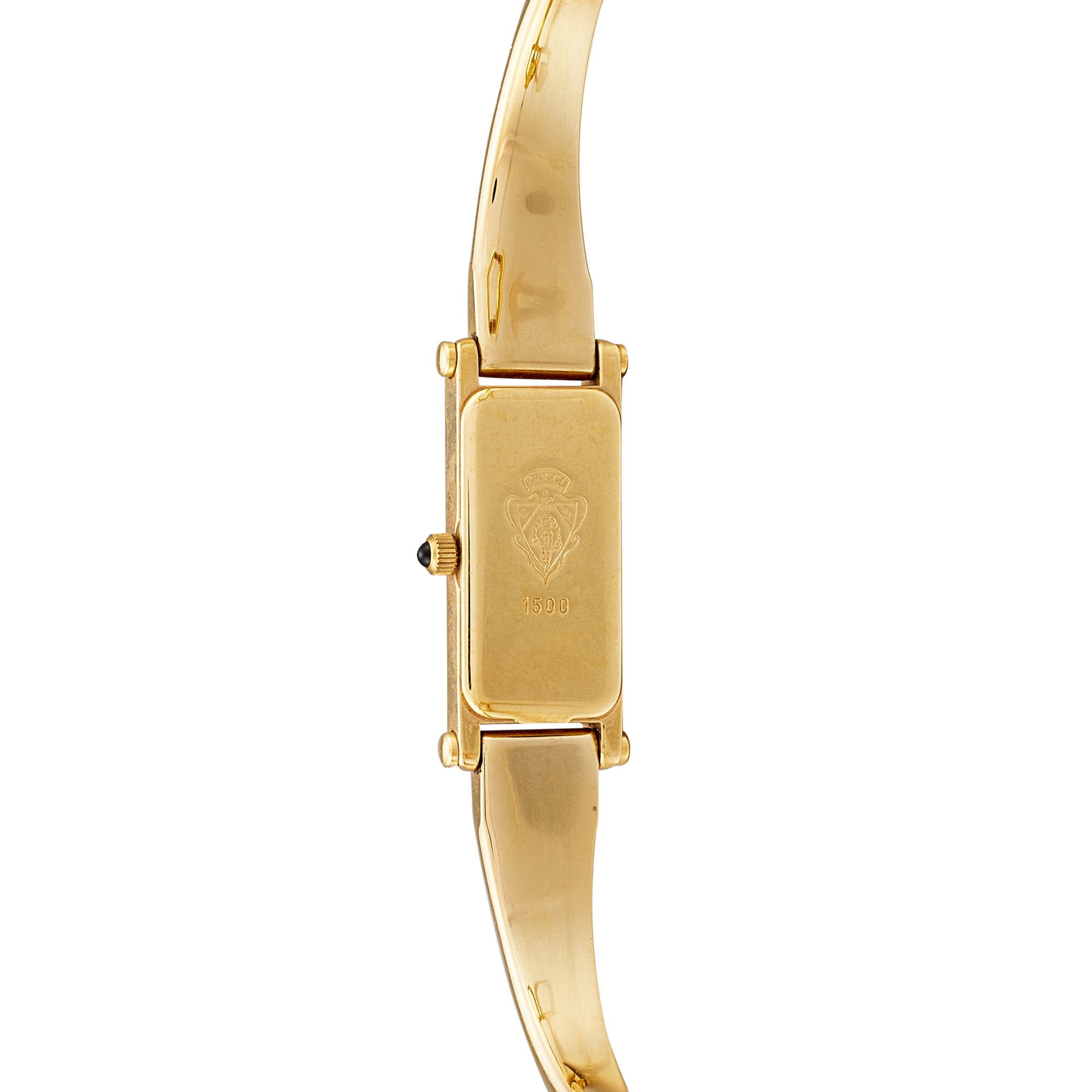 Gucci Vintage Vintage Horsebit Reference 1500L, A Gold 
