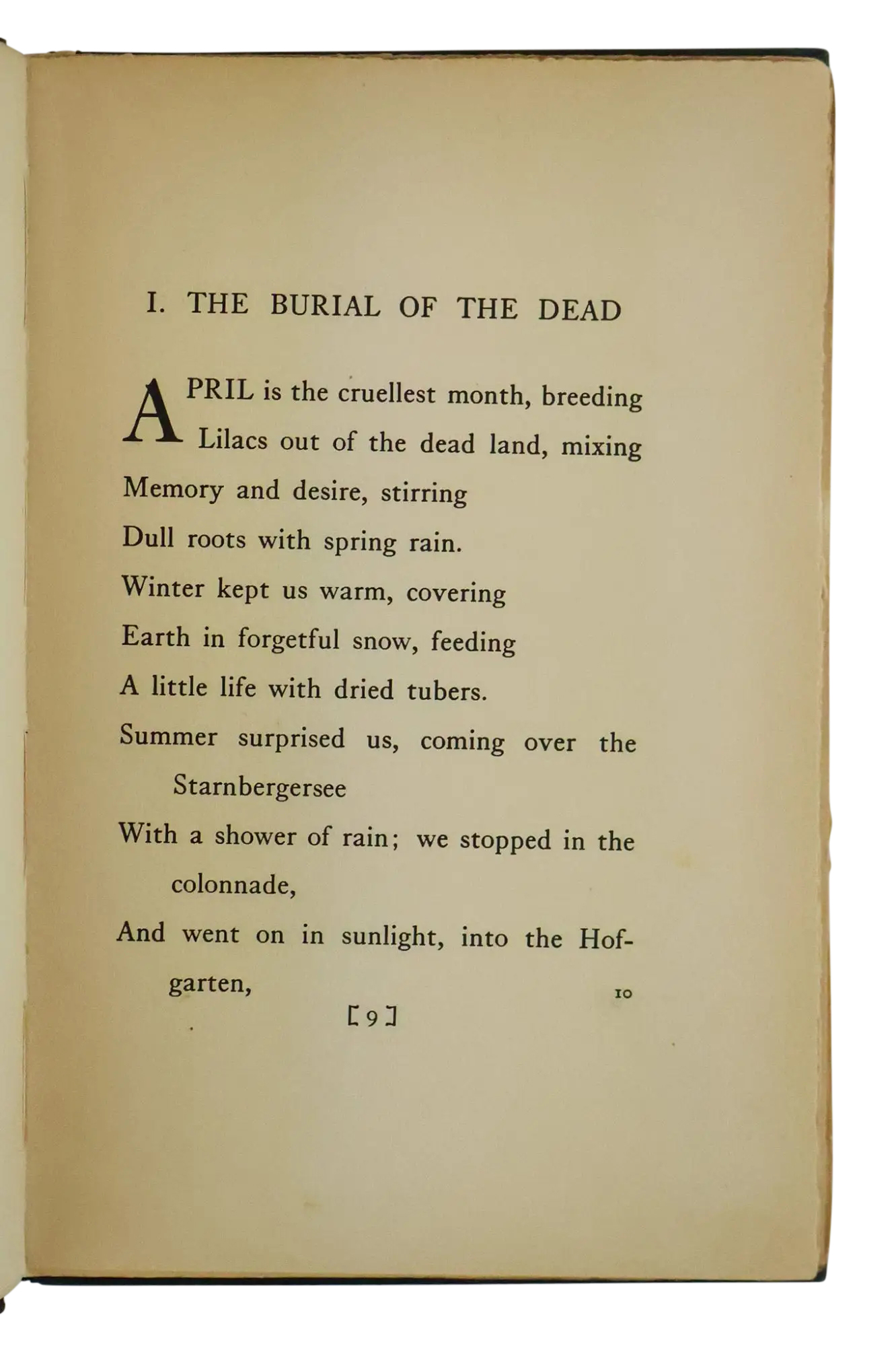 T.S. Eliot Vintage The Waste Land Available For Immediate