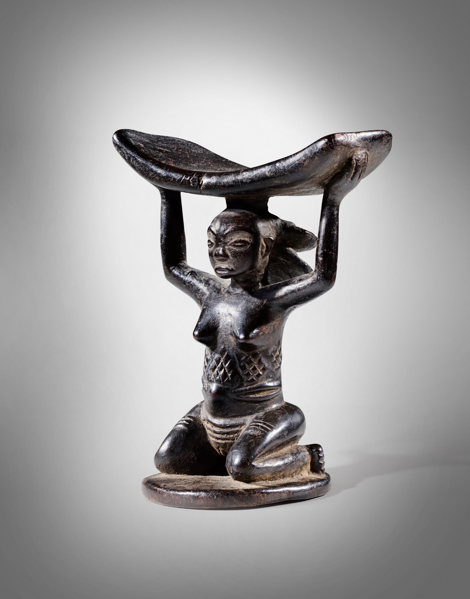 Luba Neckrest, Democratic Republic of the Congo Art of Africa