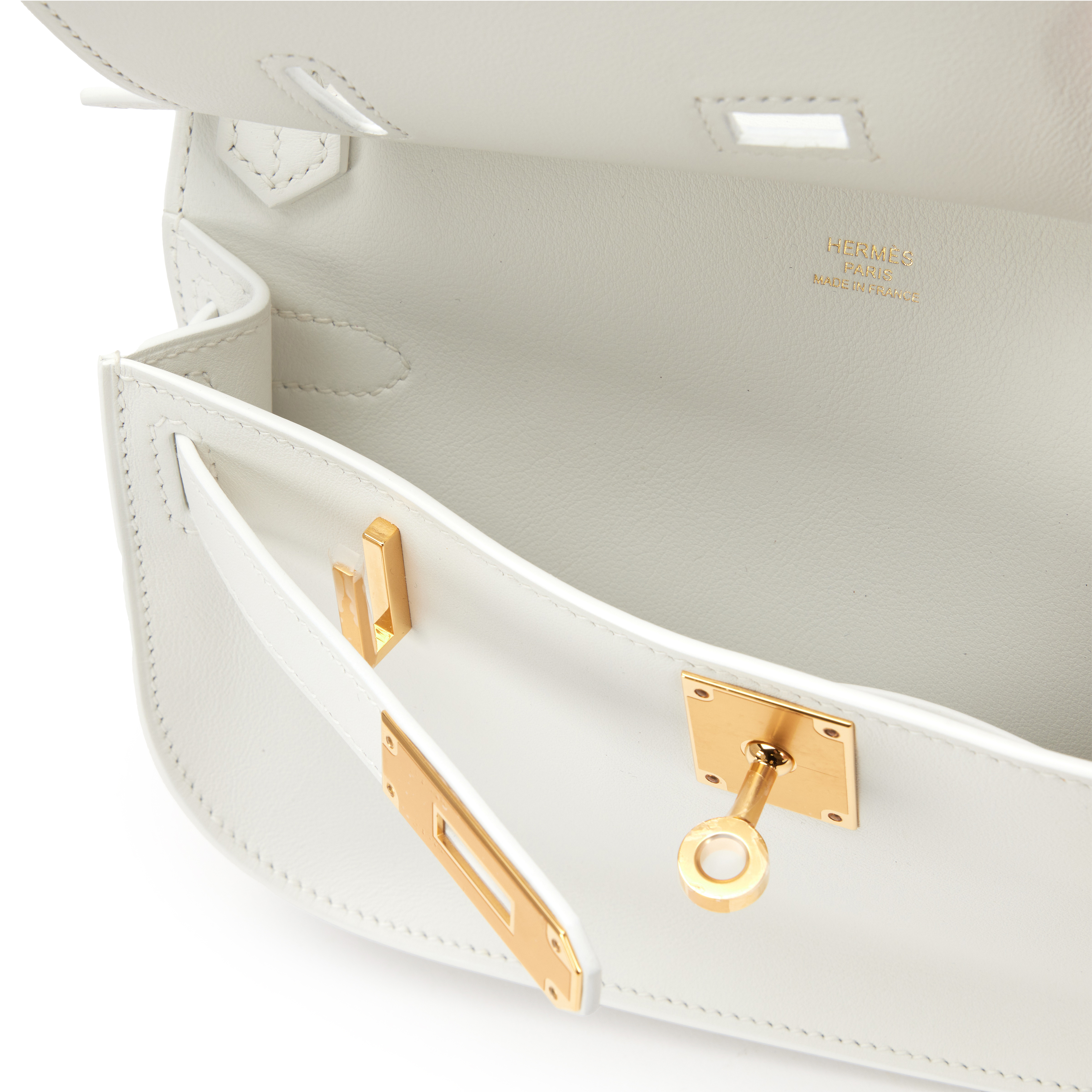 HERMES シュシュ ブラウン・ホワイト　2024 HERMES シュシュ ブラウン・ホワイト 2024