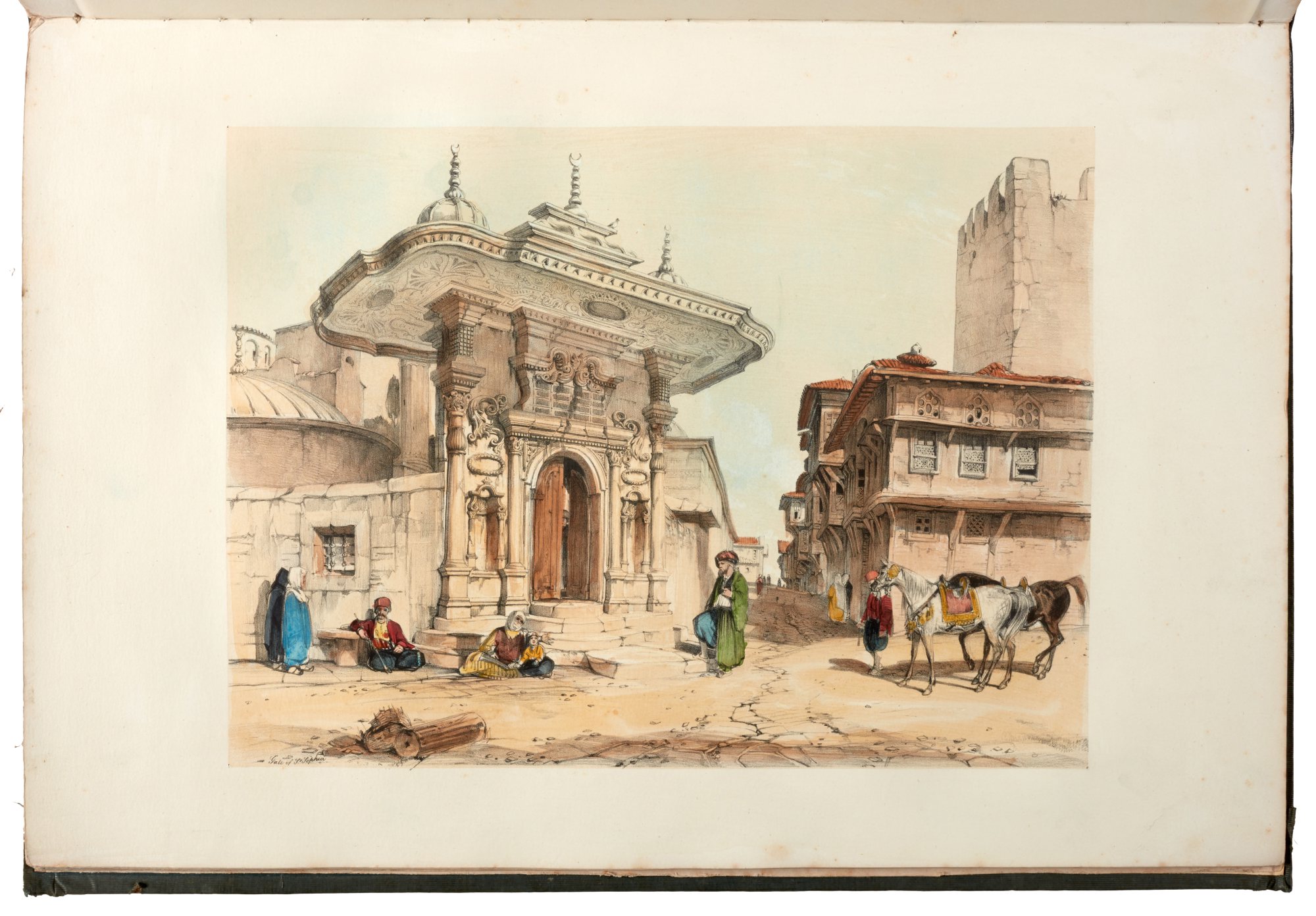 John Frederick Lewis Illustrations of Constantinople in the years