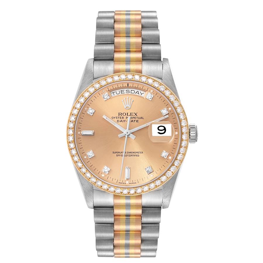 Rolex Vintage Rolex President Day-Date Tridor (Reference 18349). A