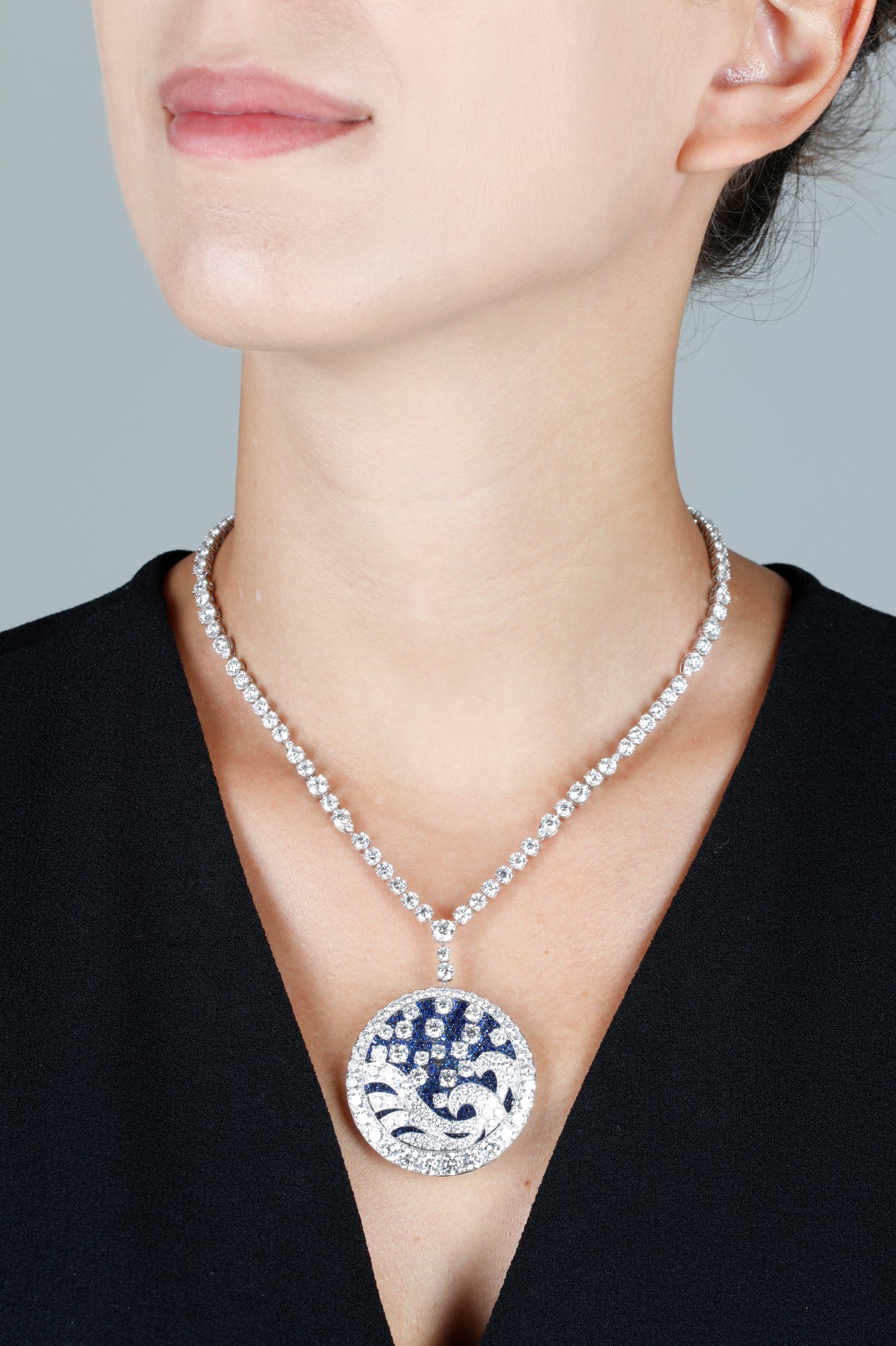 GRAFF | SAPPHIRE AND DIAMOND NECKLACE | The Weekly Edit: Fine Jewels ...