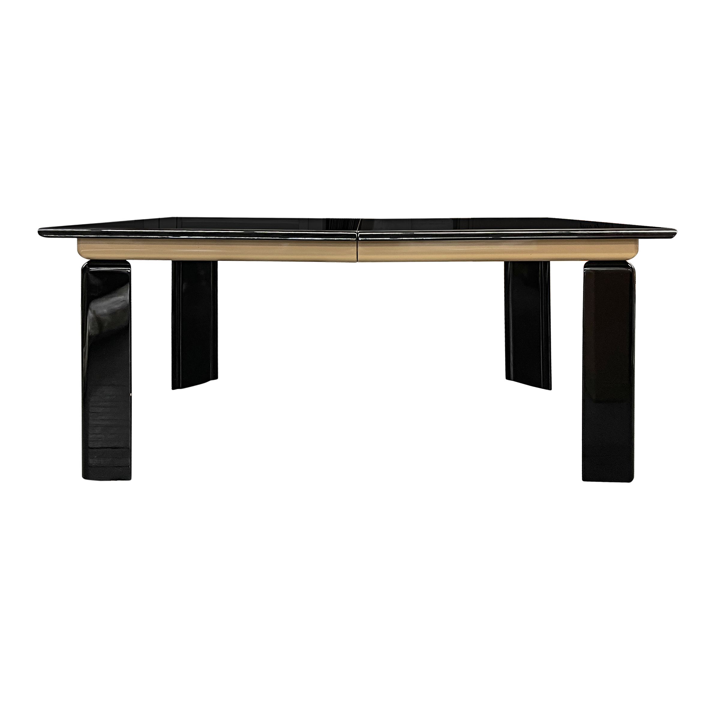 Roger Rougier Vintage TwoTone Lacquered Dining Table Available For