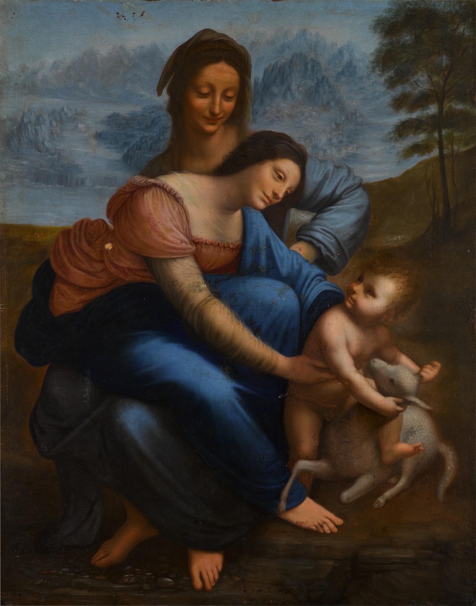 La Sainte Anne De Leonard De Vinci The Virgin and Child with Saint Anne | Old Masters Day Sale | 2021 |  Sotheby's