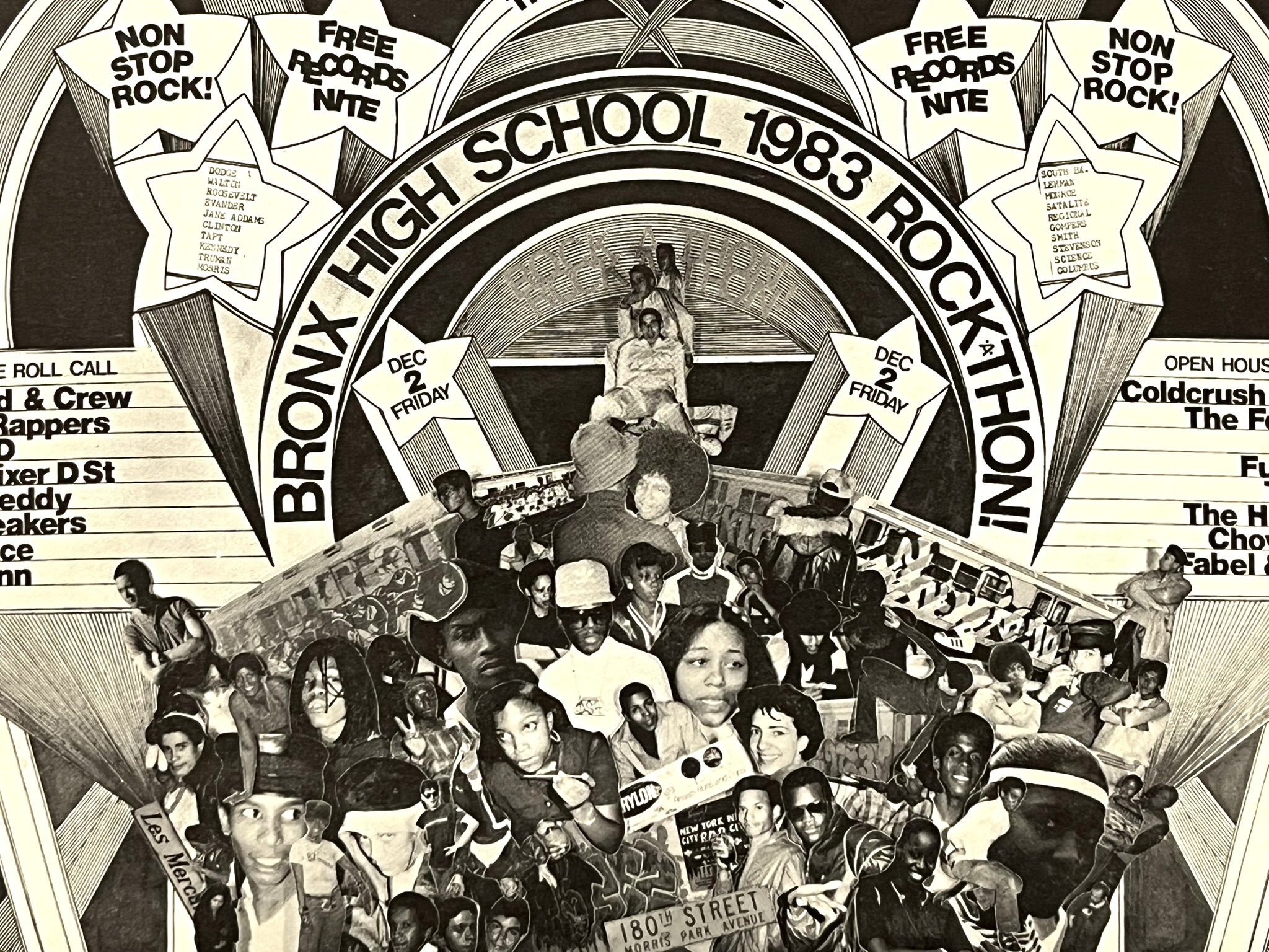 PHASE 2 Vintage PHASE 2 Designed Hip Hop Concert Flyers Available