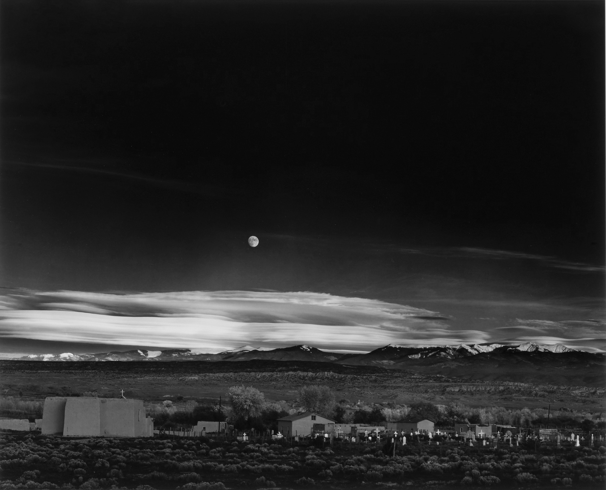 Moonrise, Hernandez, New Mexico A Grand Vision The David H