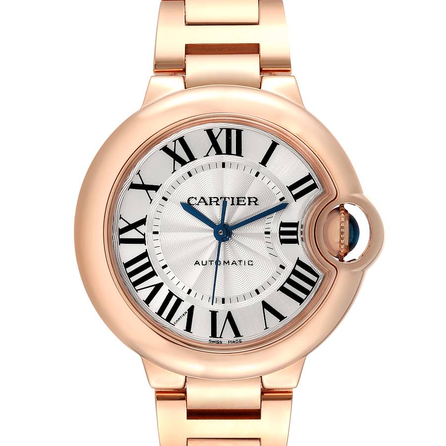 Cartier Ballon Bleu (Reference WGBB0042). A rose gold automatic wristwatch. - Image 2
