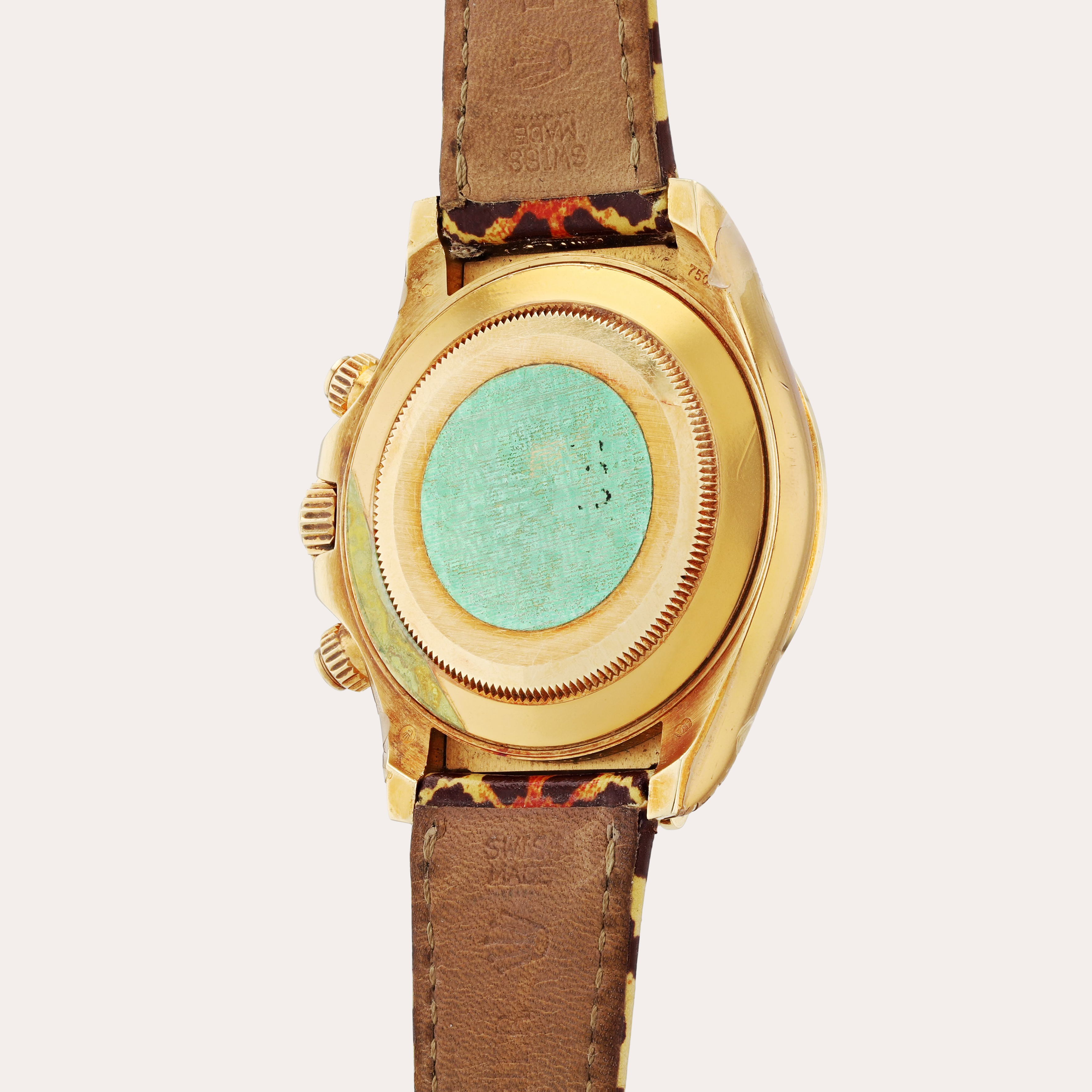 Daytona 'Leopard', Reference 116598 SACO, Yellow Gold, Diamond And