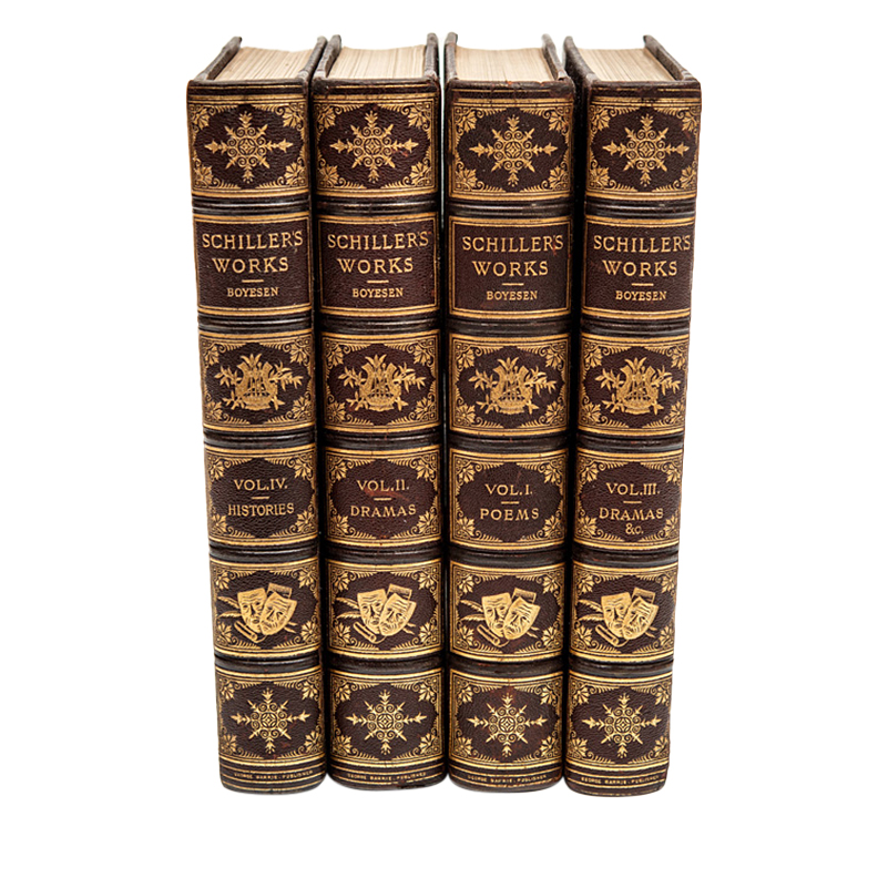Friedrich Schiller Antique The Works Of Friedrich Schiller