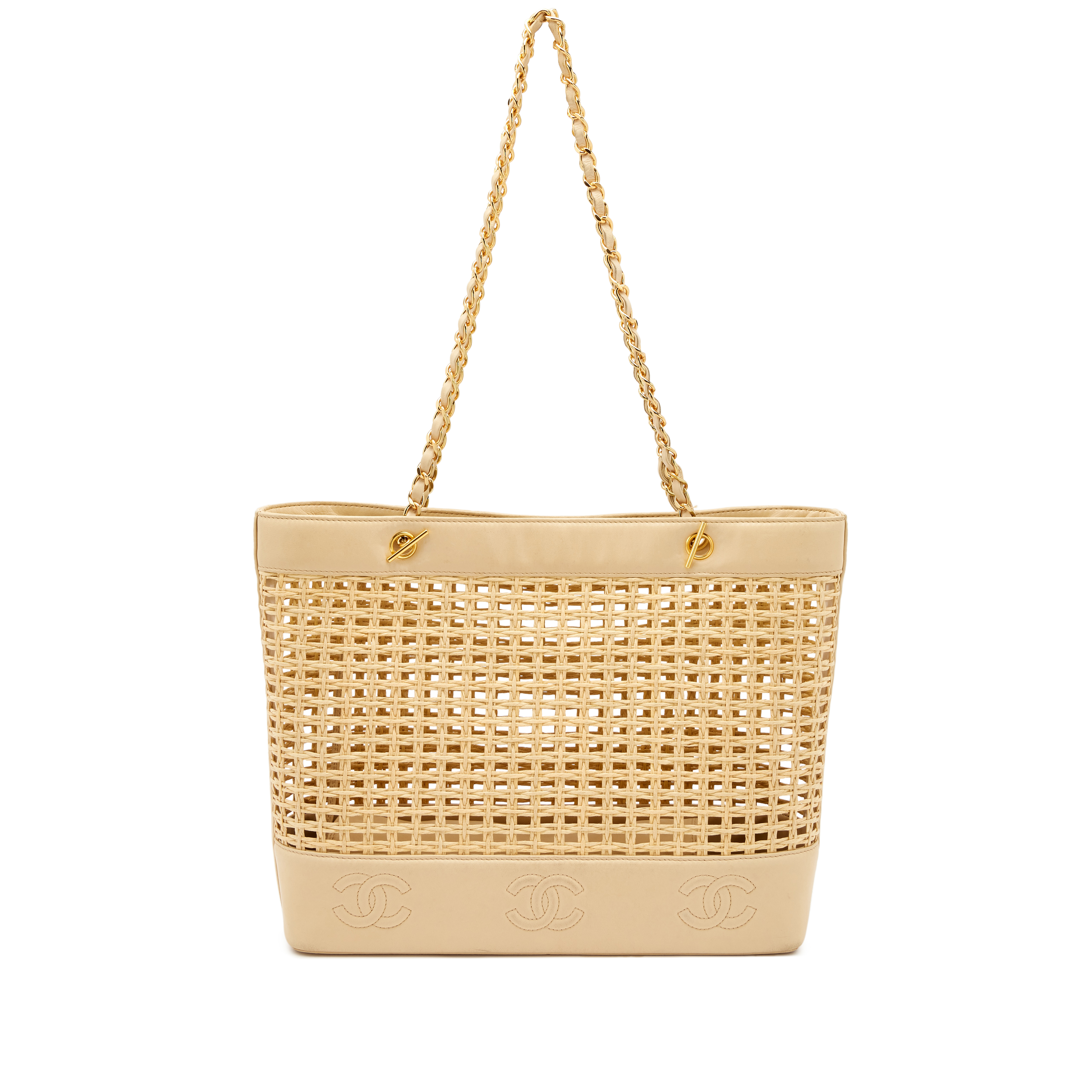 ヴィンテージ　Chanel Spring 1996 ベルベット CC 40 ヴィンテージ Chanel Spring 1996 ベルベット CC 40 - メルカリ