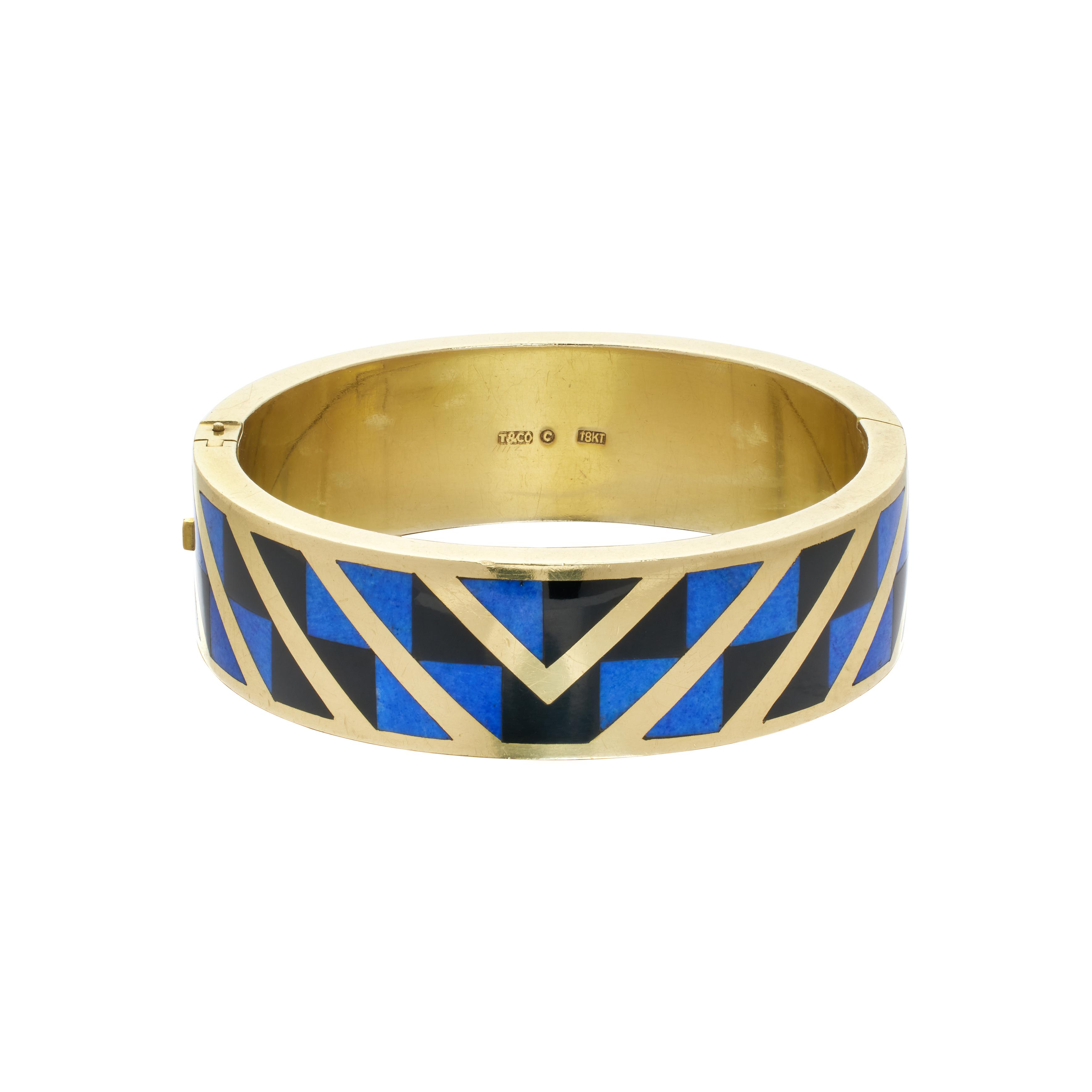 Tiffany & Co. Vintage Vintage Gold, Lapis Lazuli And Onyx