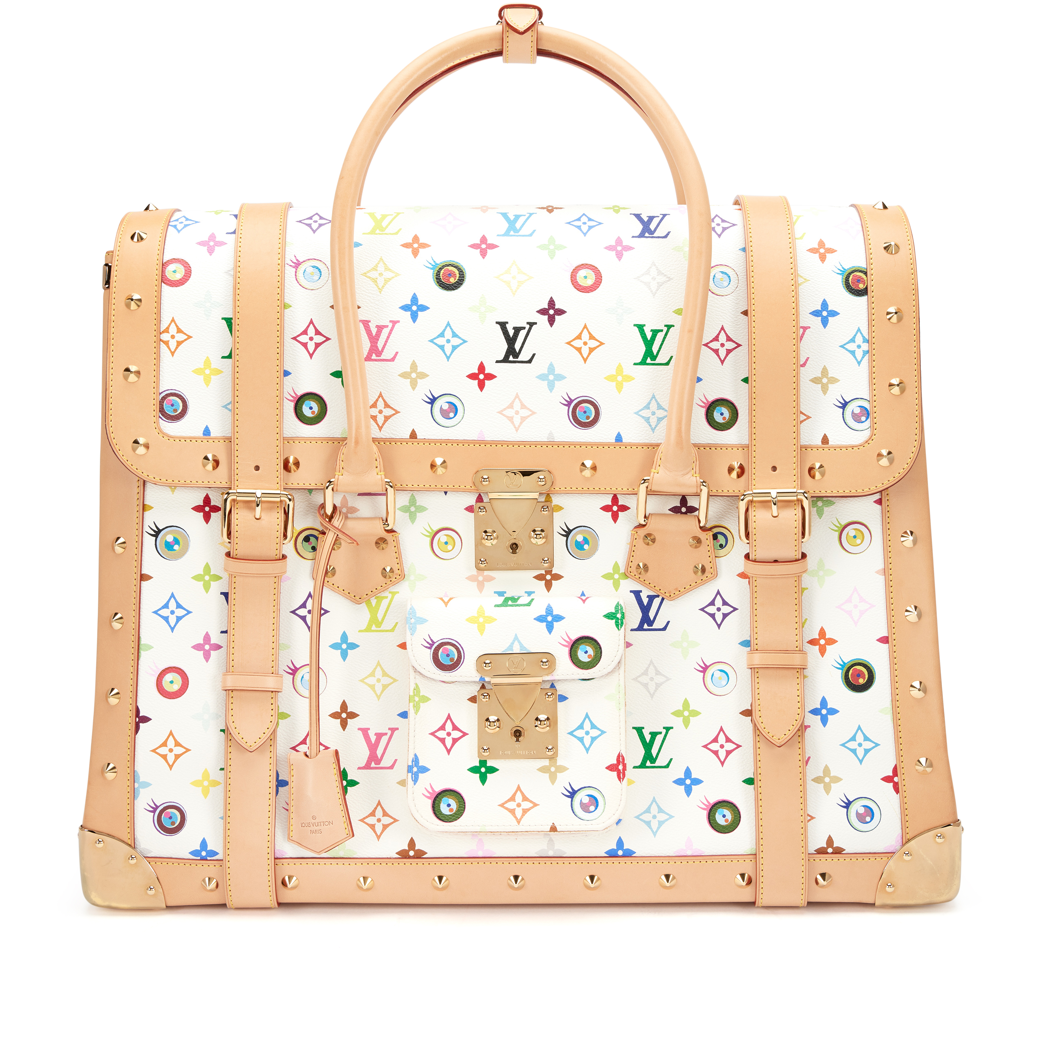ルイジ・ギッリ It's beautiful here, isn't it... Louis Vuitton Takashi Murakami White Multicolore Eye Dare