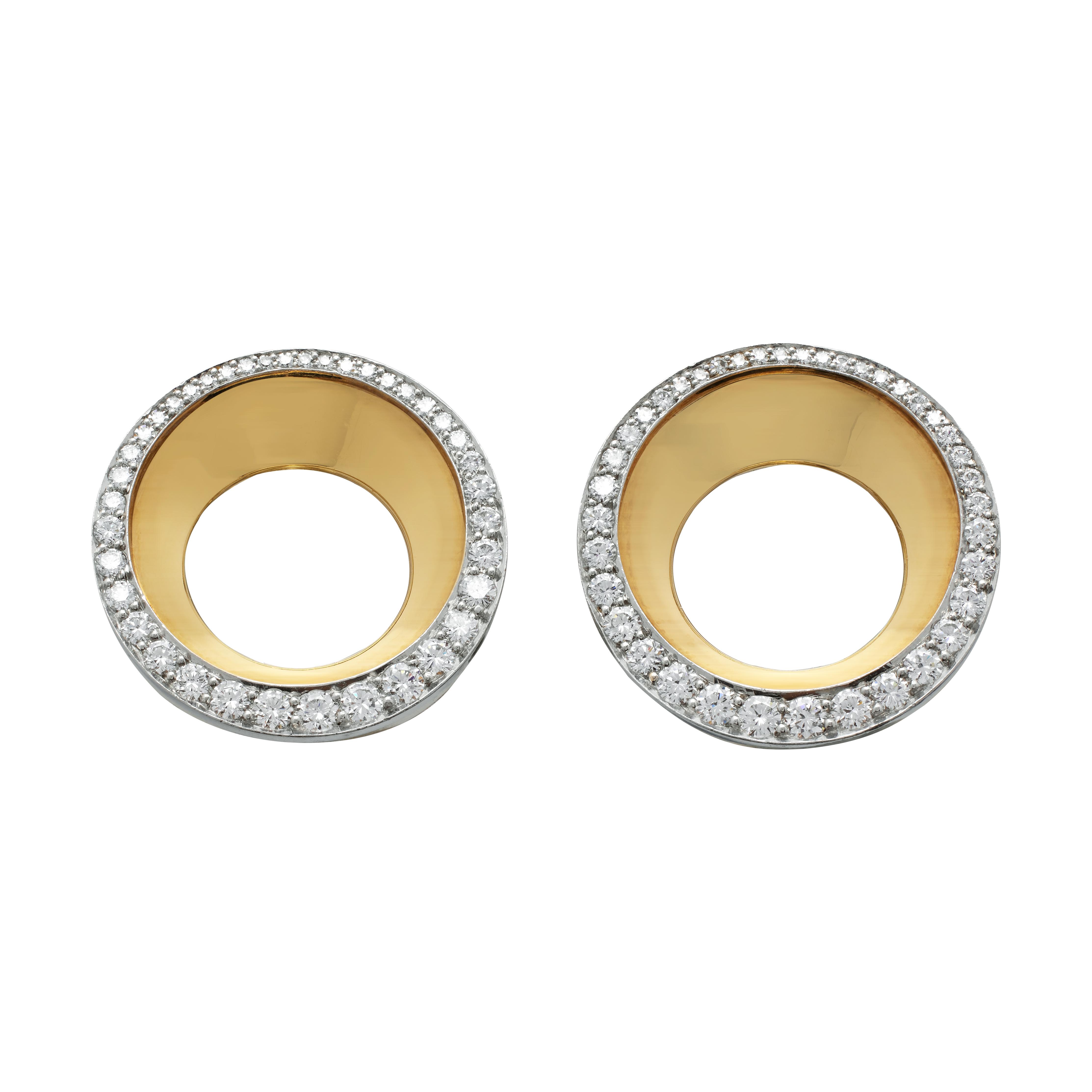 Tiffany & Co. Vintage Vintage Gold, Platinum And Diamond