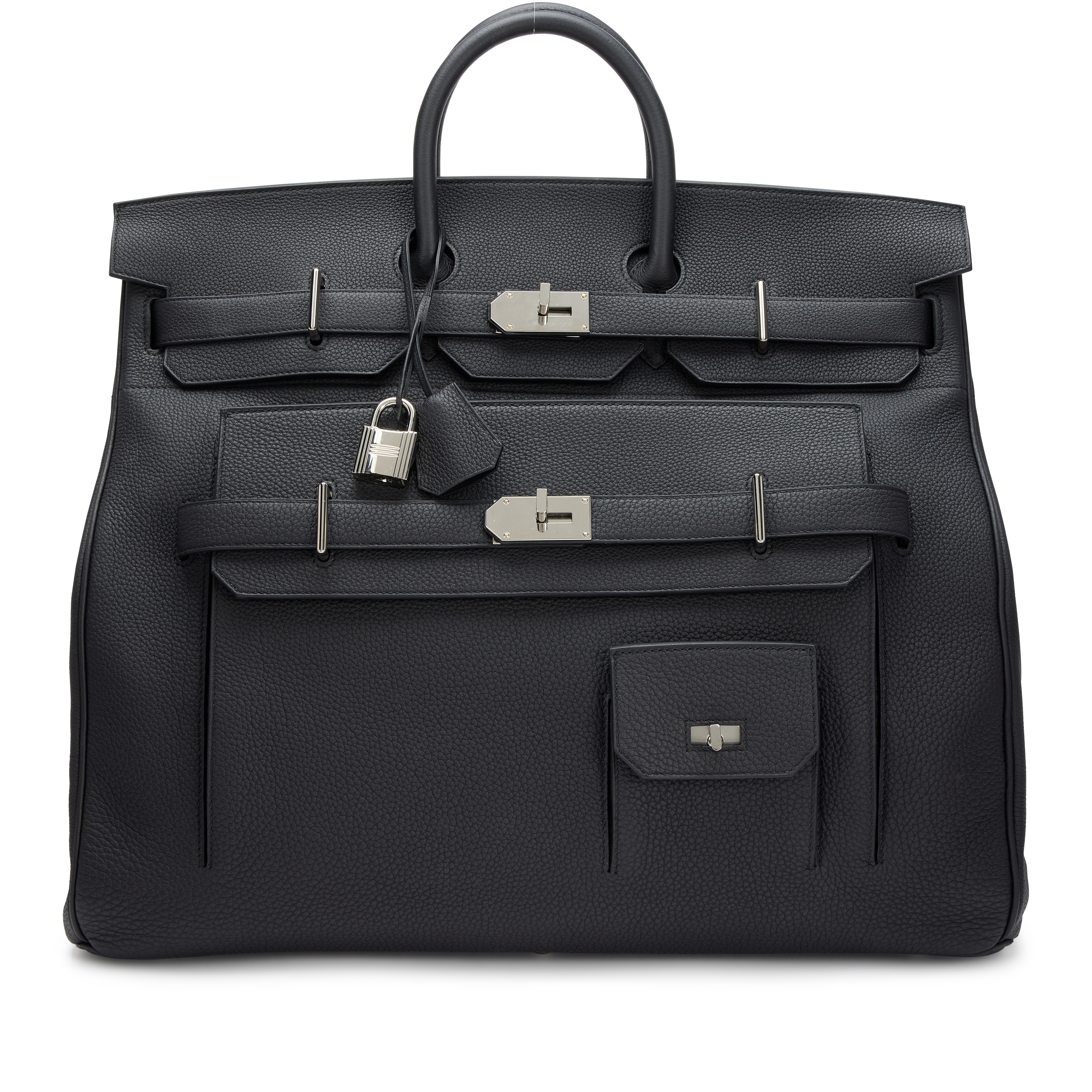 Hermès Limited Edition Caban Togo Multipockets HAC Birkin 50