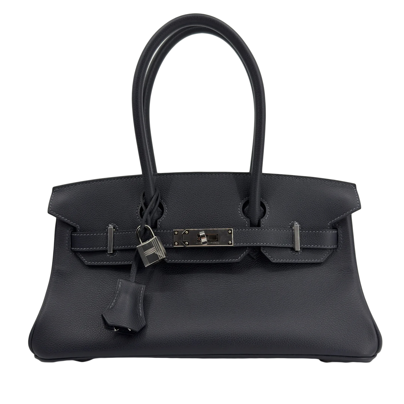 Hermès Caban Evercolor Shoulder Birkin Light 29 Palladium