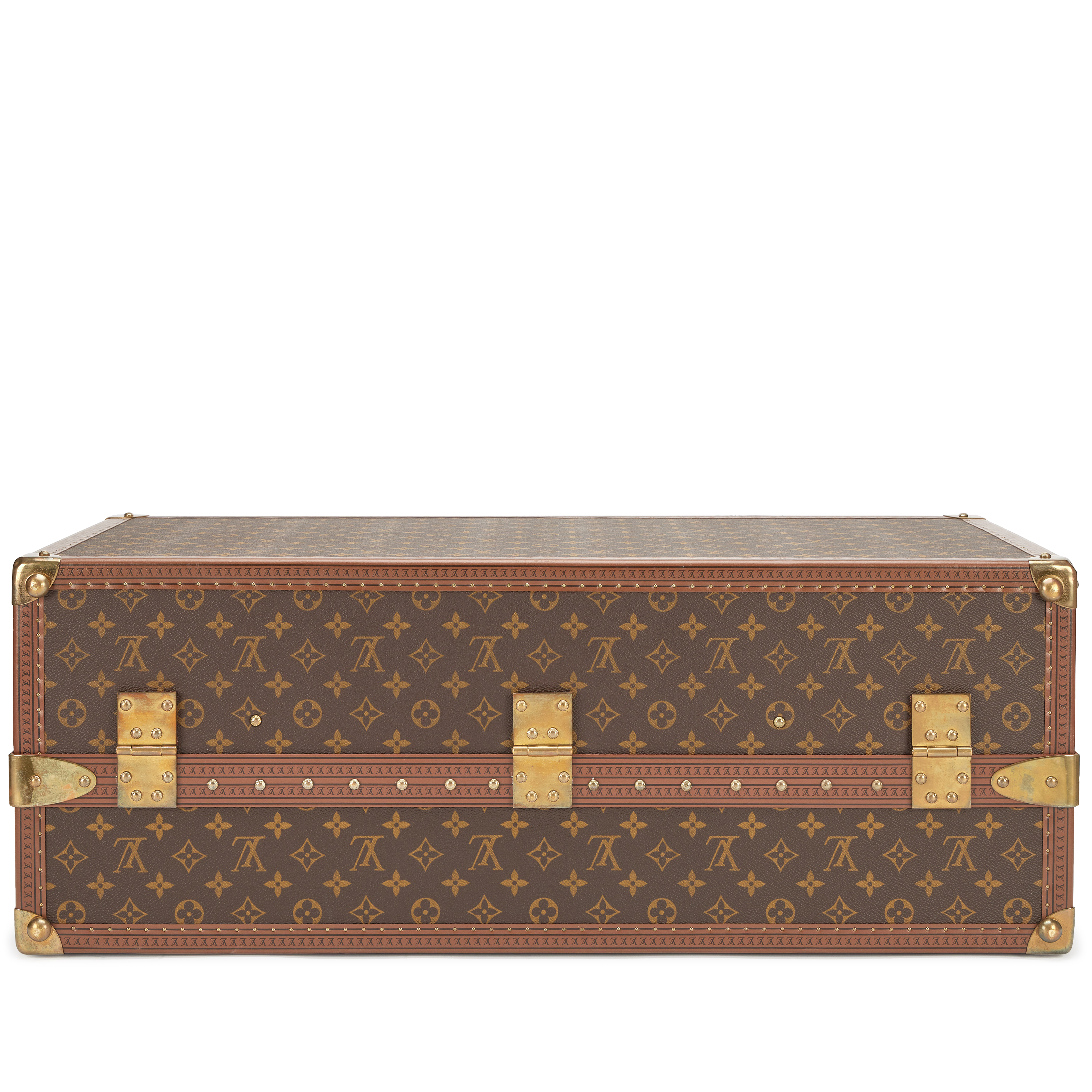 Louis Vuitton Vintage Vintage Monogram Gemine 8 Pairs Shoe Trunk