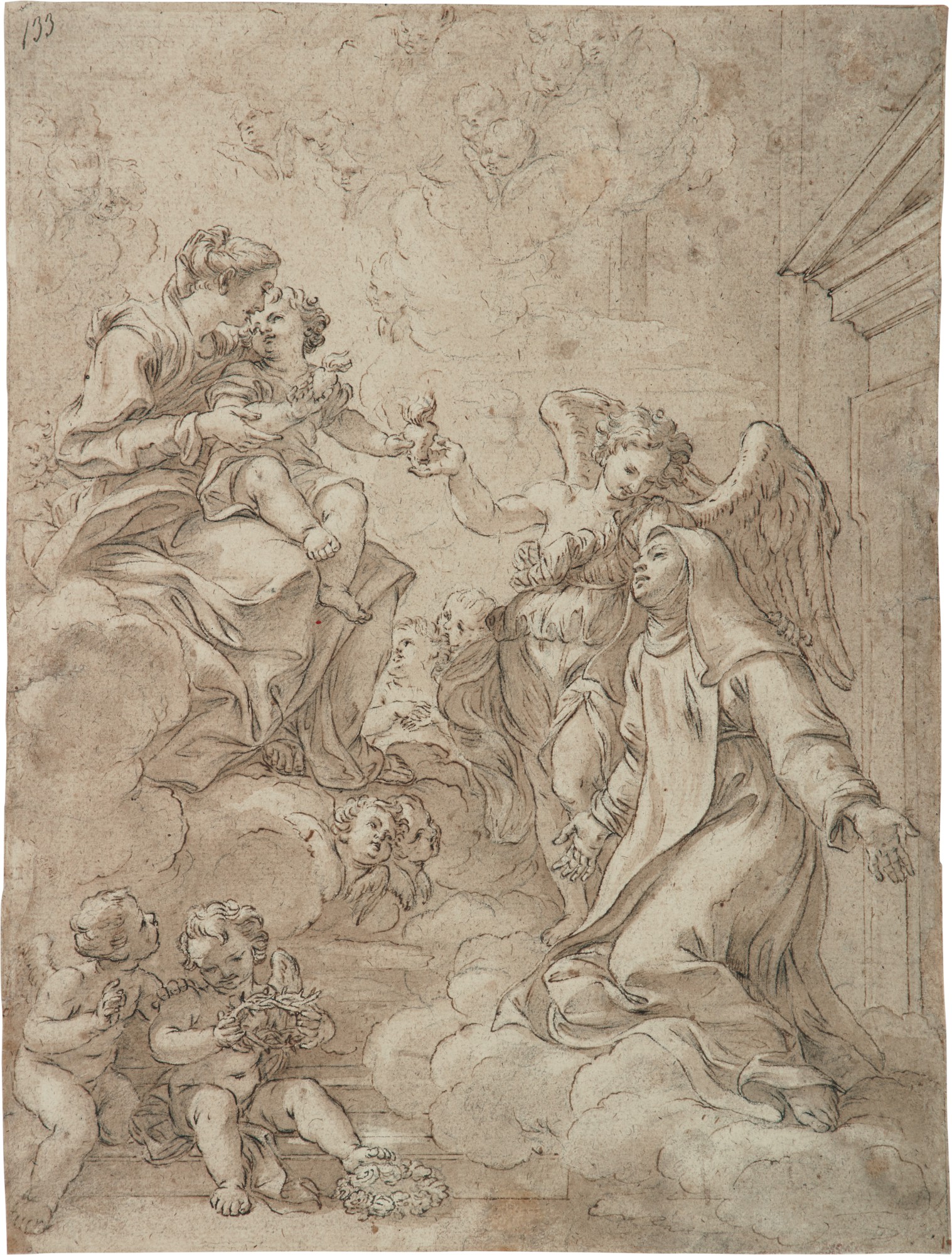 The Madonna and Child with St. Catherine of Siena | Barnebys