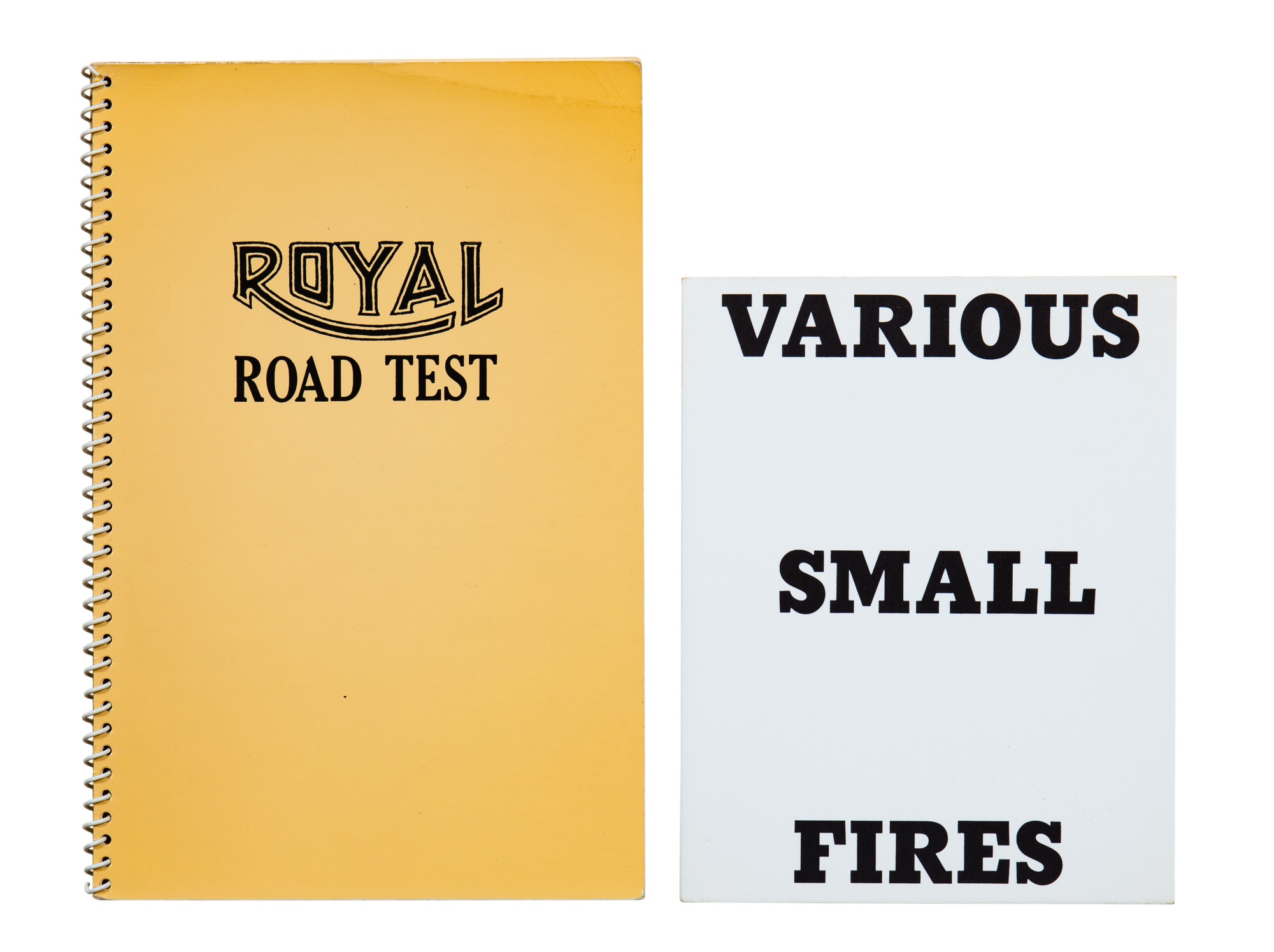 Royal Road Test (3e éd., 1971). Exemplaire signé par Ruscha. Avec