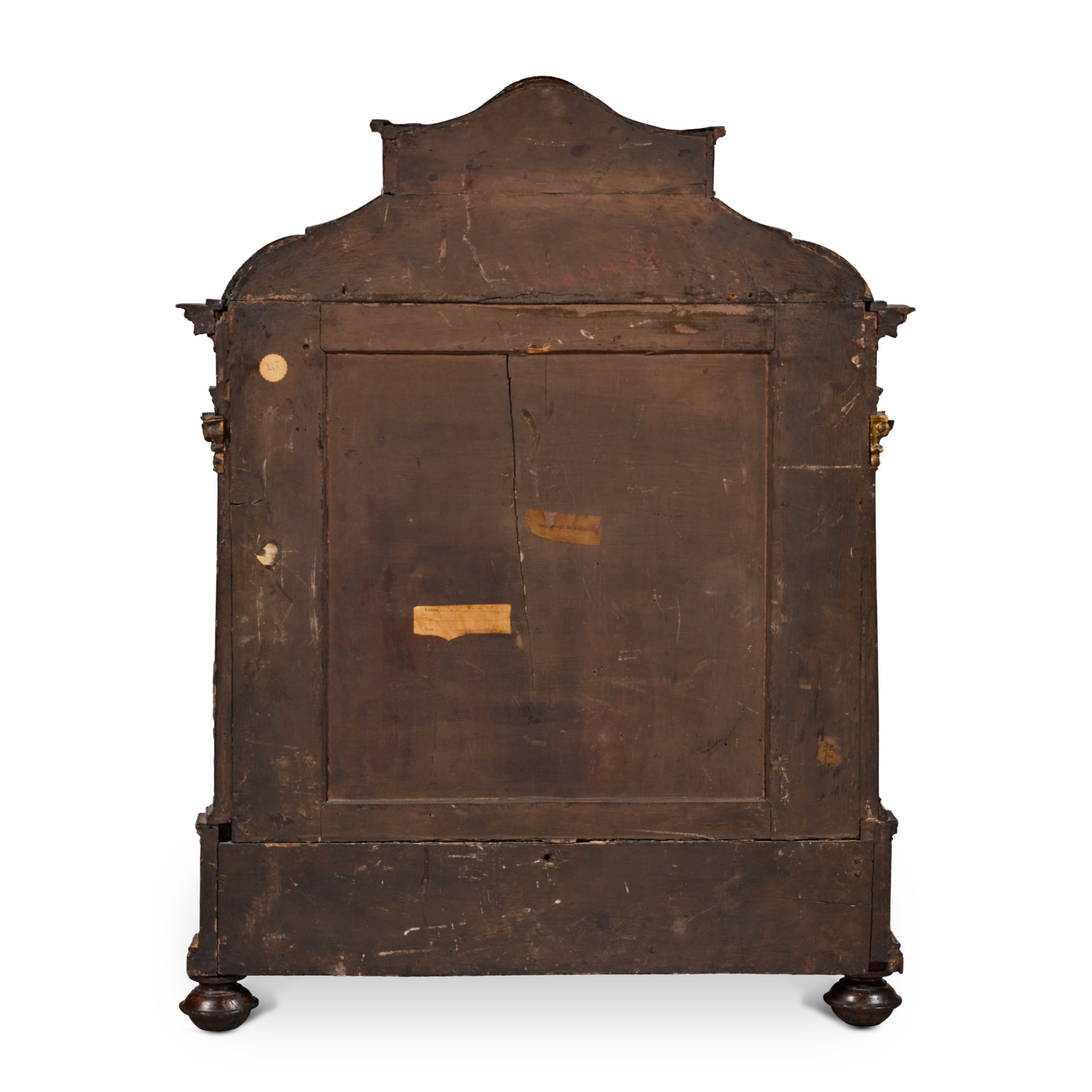 A South German walnut, fruitwood and brass marquetry Würzburg, second quarter 18th